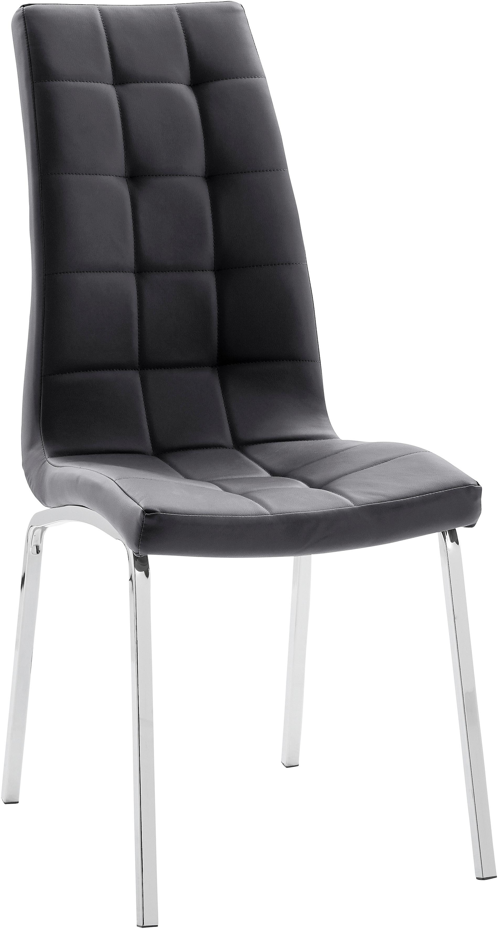 INOSIGN Essgruppe »Perez/Lila« Set, 5 Stk. tlg. mit 4 Stühlen, Tisch ausziehbar, Breite 160-200 cm