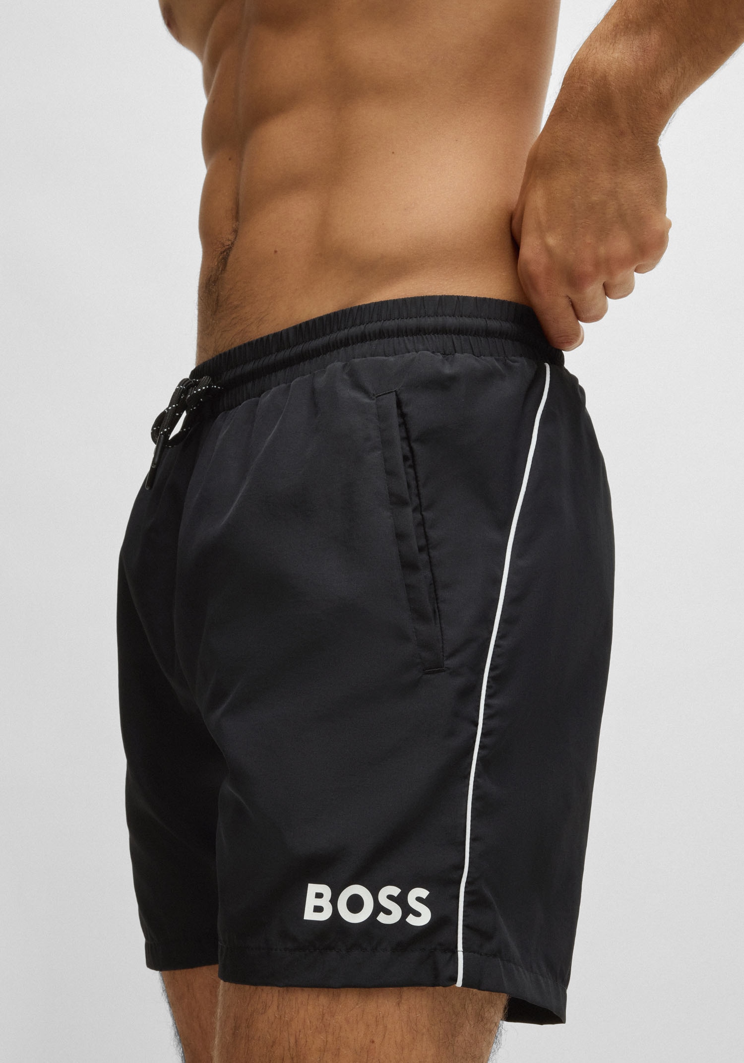 BOSS Badeshorts »Starfish« mit Kontraststreifen