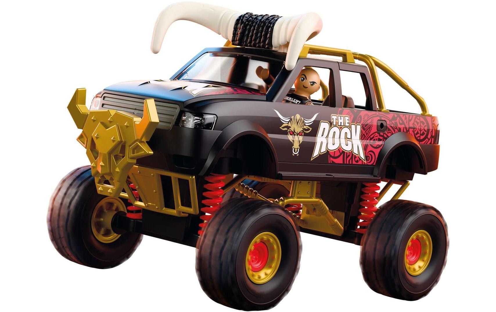 Playmobil® Konstruktions-Spielset »WWE The Rock Monster Truck (71955), WWE« Made in Europe