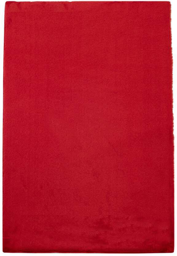 Carpet City Badematte »Topia Mats,  Badteppich uni« Höhe 14 mm rutschhemmend beschichtet strapazierfähig Hochflor, Kaninchen Haptik, Polyester, Badezimmerteppich, waschbar