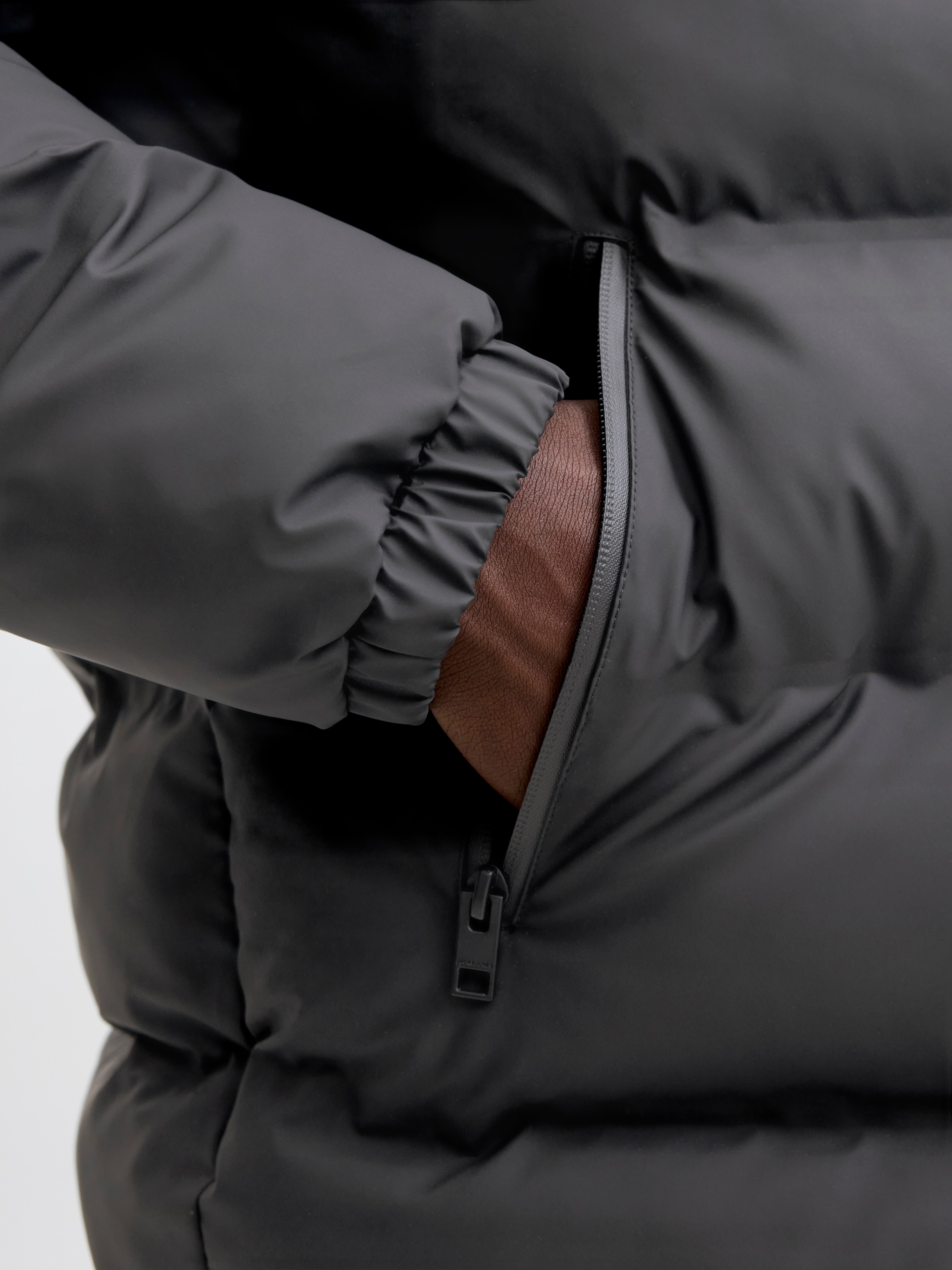 Jack & Jones Veste matelassée »JJELEMENTS PU PUFFER SN« avec capuche