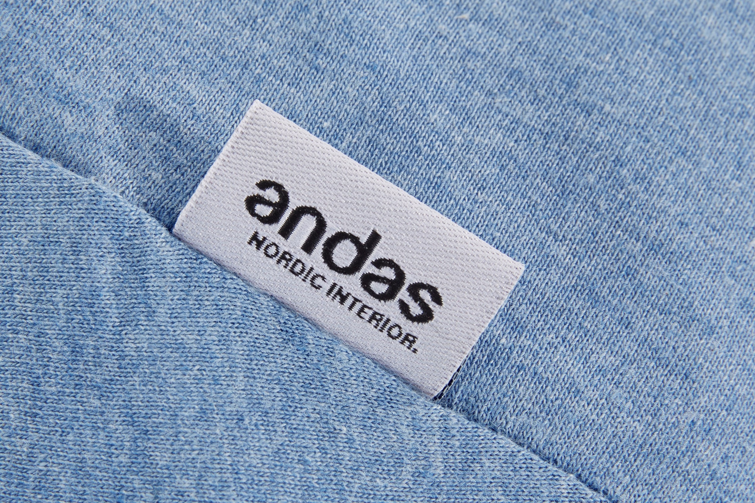 andas Spannbettlaken »Valje in Gr. 90x200, 140x200 oder 180x200 cm« Baumwolle, für Matratzen bis 25 cm Höhe, Bettlaken in Melange-Optik