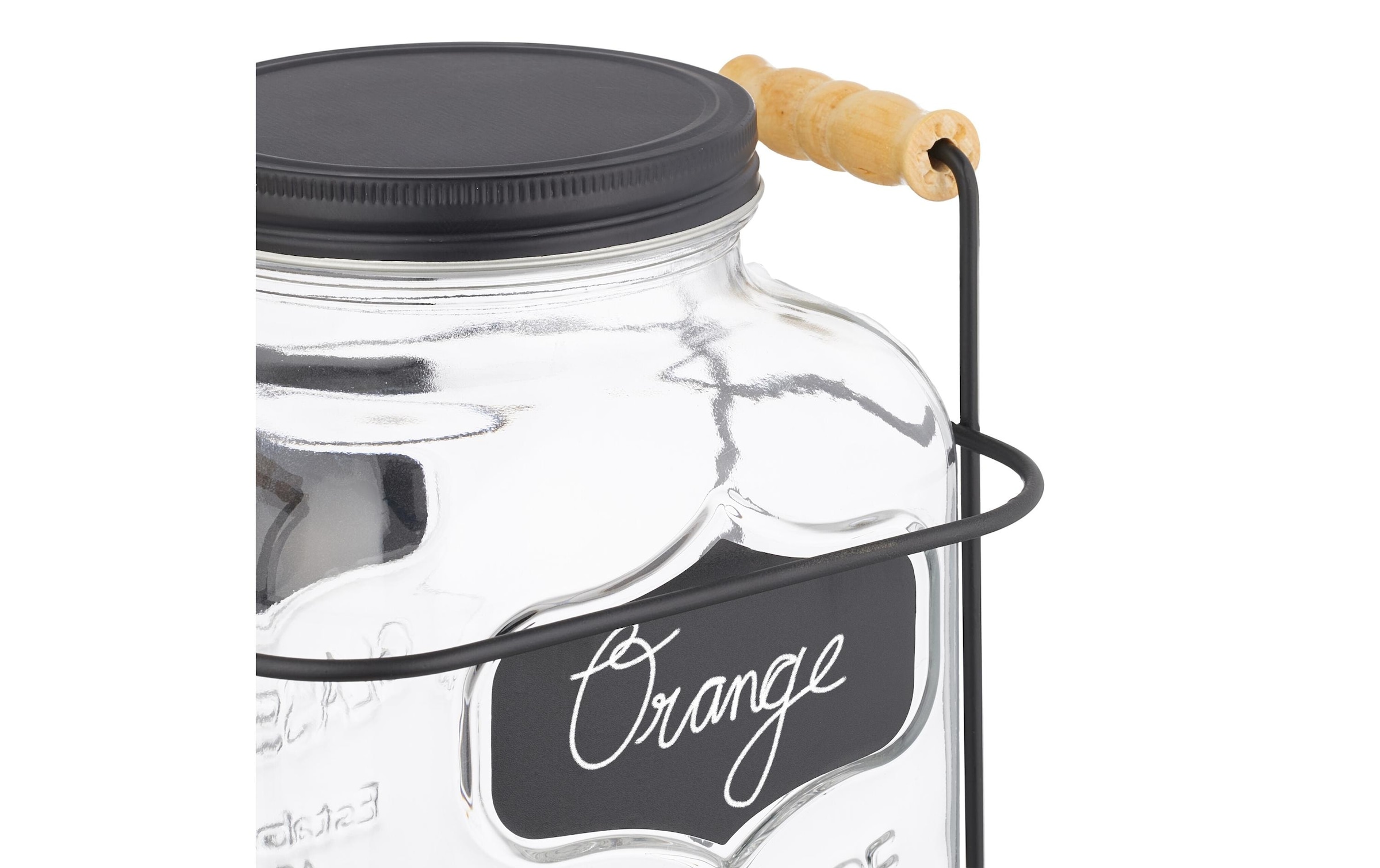 relaxdays Getränkespender »mit Ständer 4 Liter«