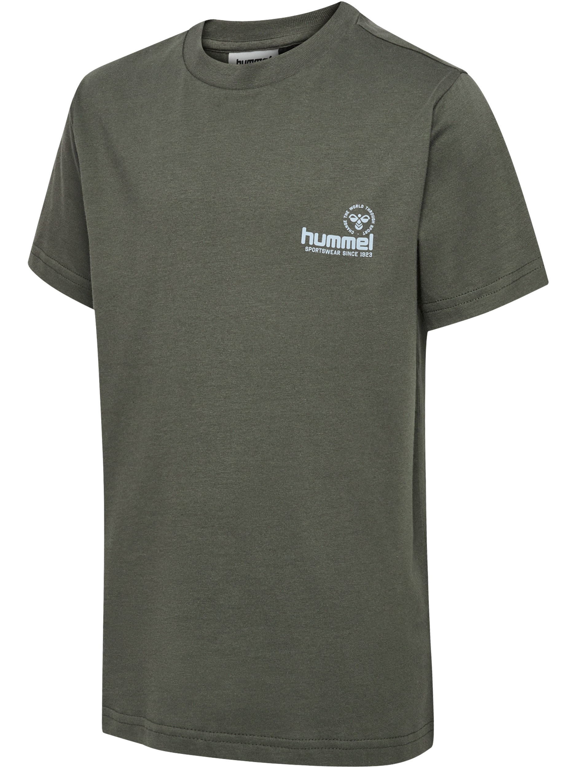 hummel T-shirt »HMLJR REG GRAPHIC T-SHIRT S/S« coupe normale, pour enfants et adolescents, en coton