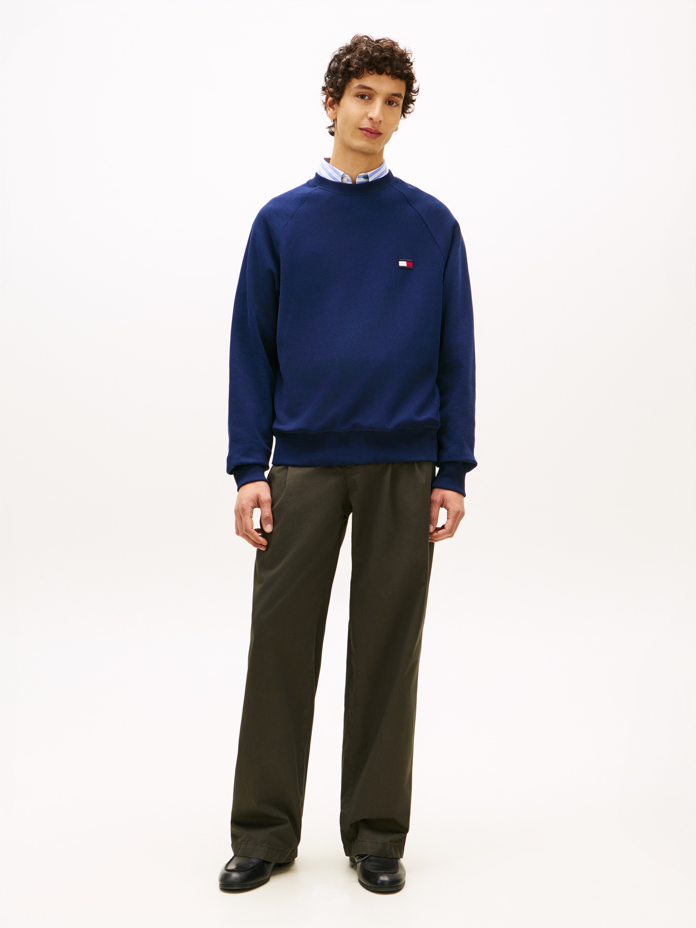 Tommy Hilfiger Sweat-shirt »TOMMY FLAG ELEVATED SWEATSHIRT«
