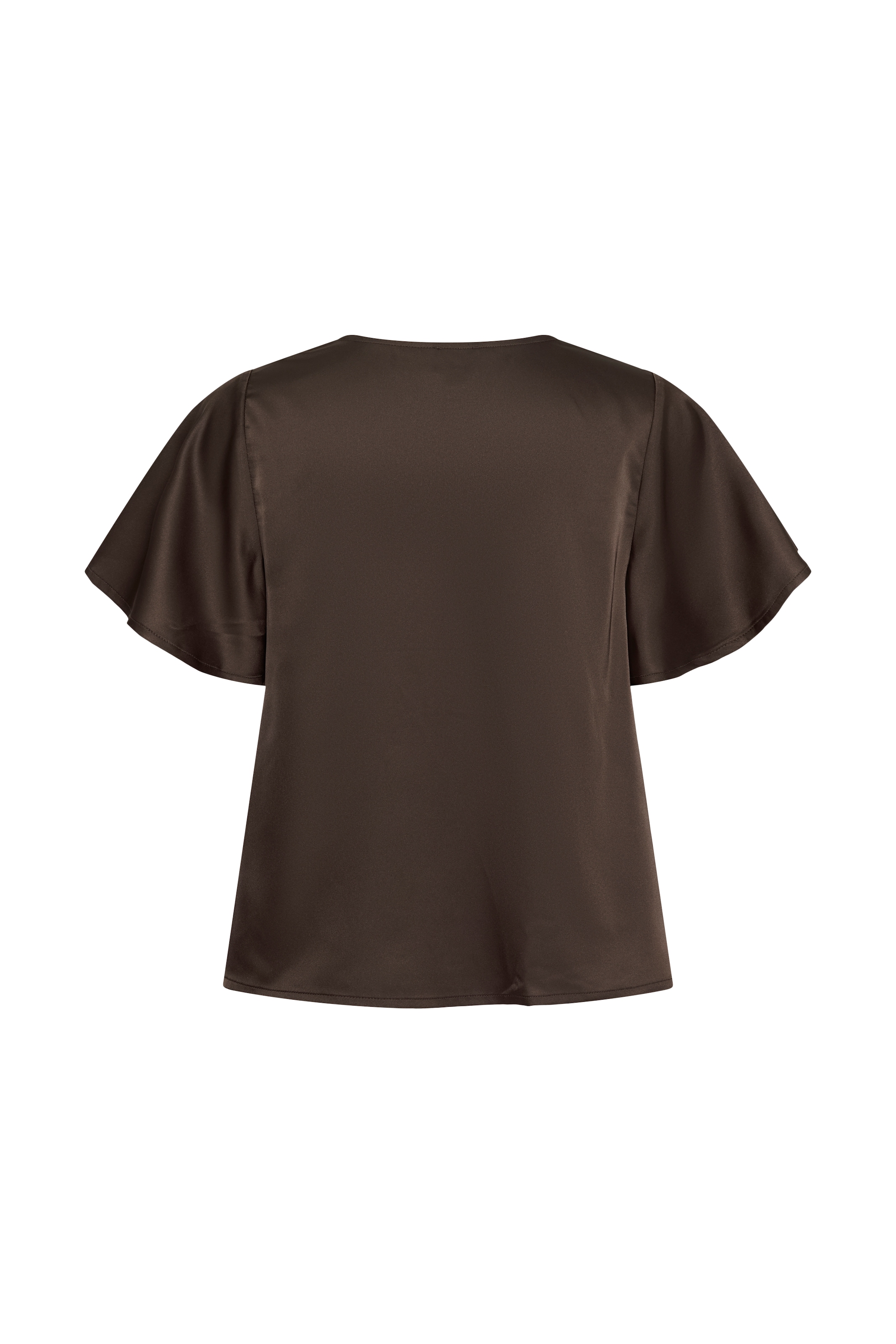 Saint Tropez Blouse à manches courtes »LodisaSZ SS Blouse« mélange de matériaux, coupe régulière