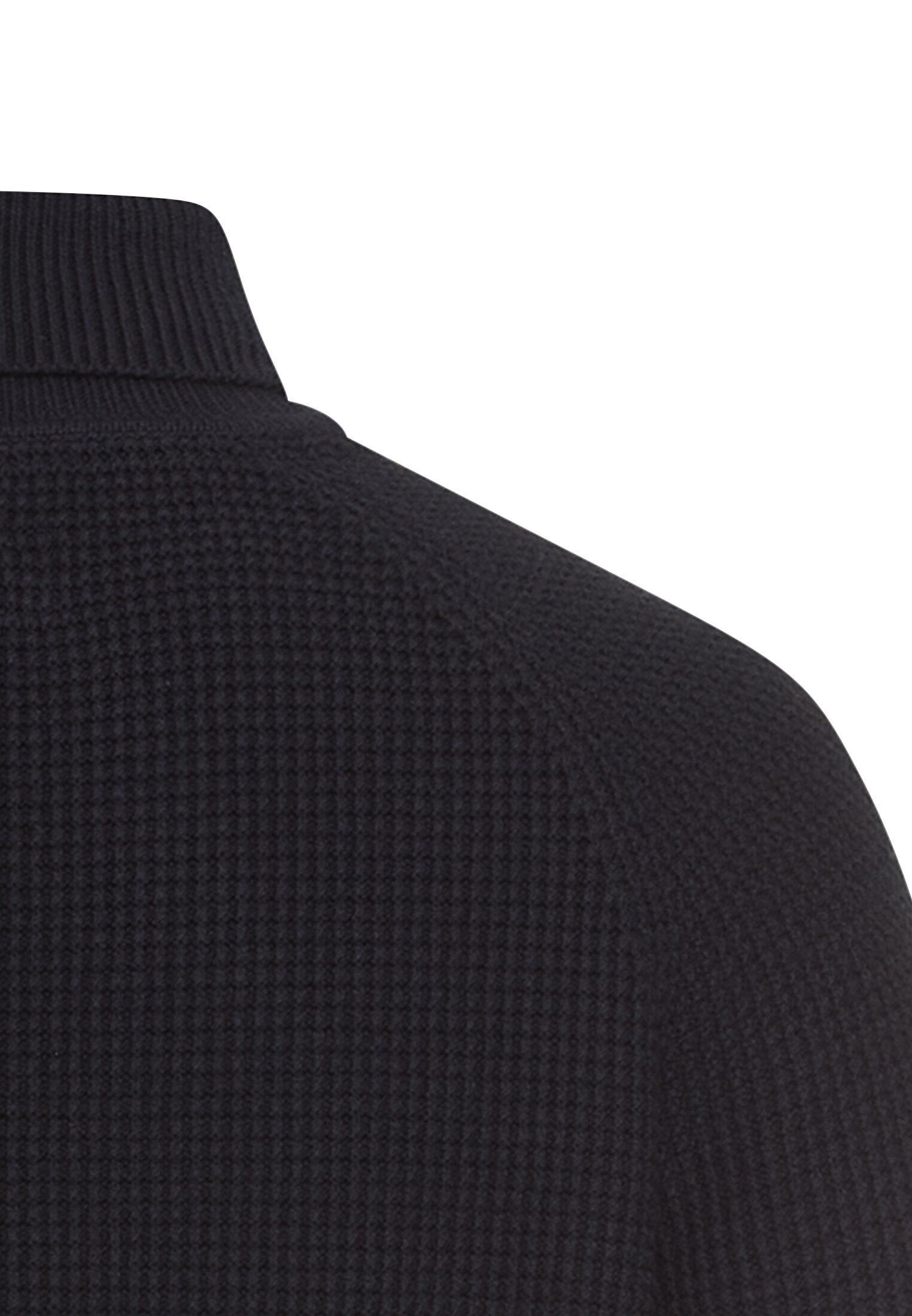 camel active Strickpullover mit Logo Stickerei