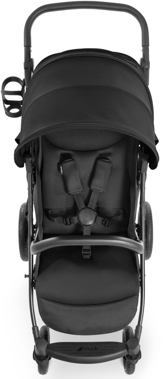 Hauck Kinder-Buggy »Rapid 4D Air, black« mit verlängerbarem 3-Zonen Verdeck