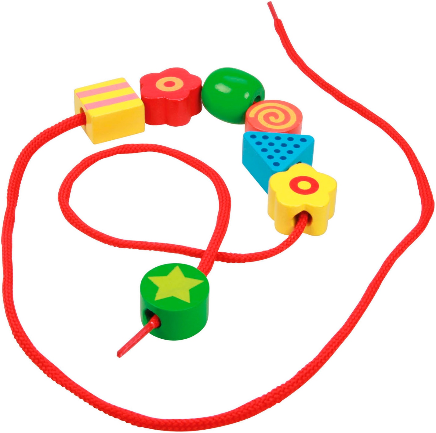 Lena® Kreativset »Super Beads Holzfädelperlen« FSC® - schützt Wald