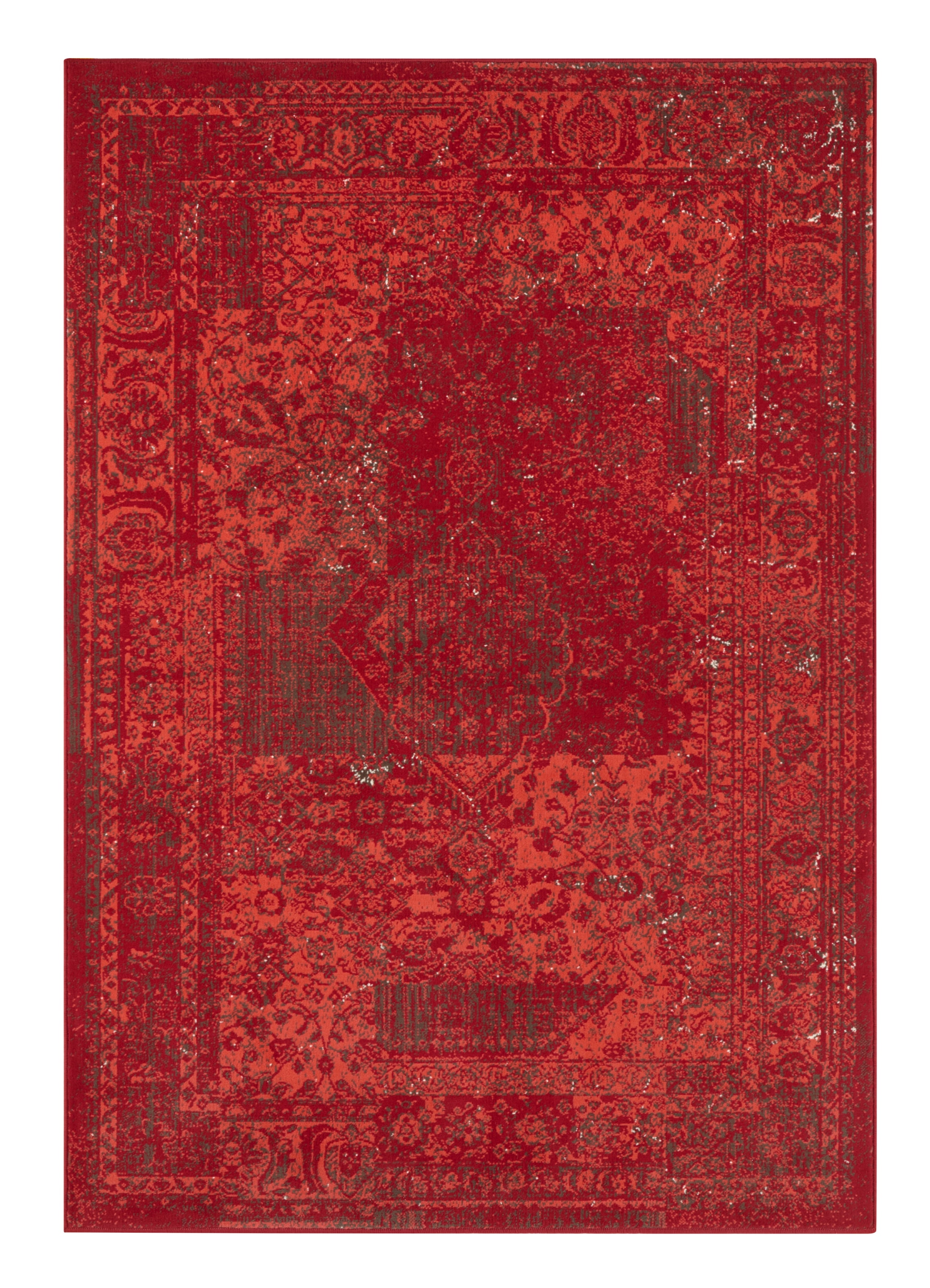 HANSE Home Tapis »Plume« Rectangulaire 9 mm Höhe Kurzflor, Used-Look, Teppich, Vintage, Esszimmer, Wohnzimmer, Flur