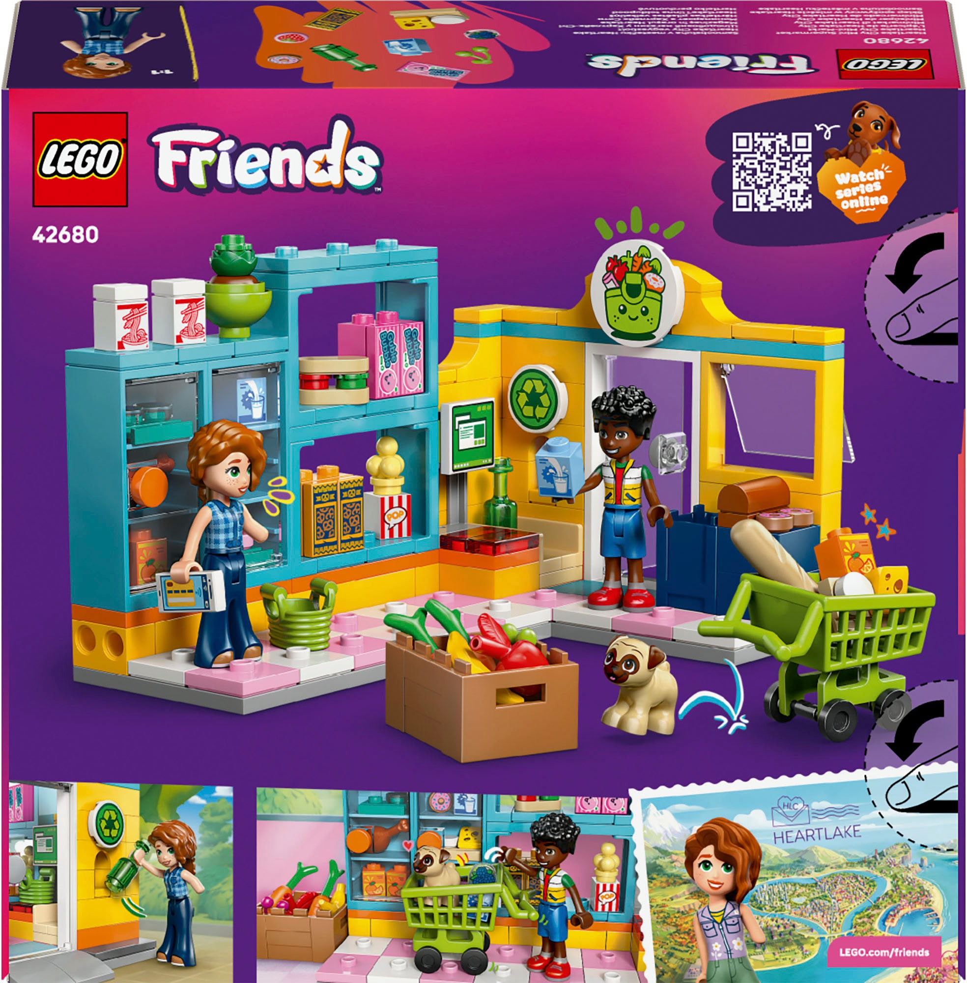 LEGO® Pions de construction »Heartlake City Mini-Markt (42680), LEGO Friends« Made in Europe