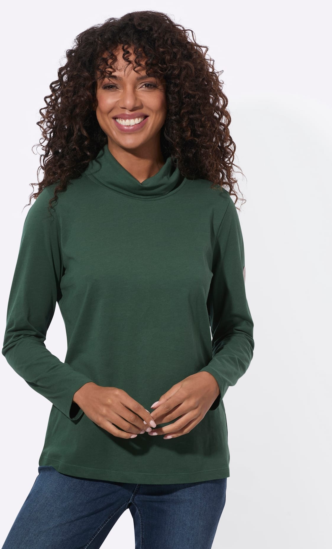 Casual Looks T-shirt à col roulé »Rollkragen-Shirt« 1