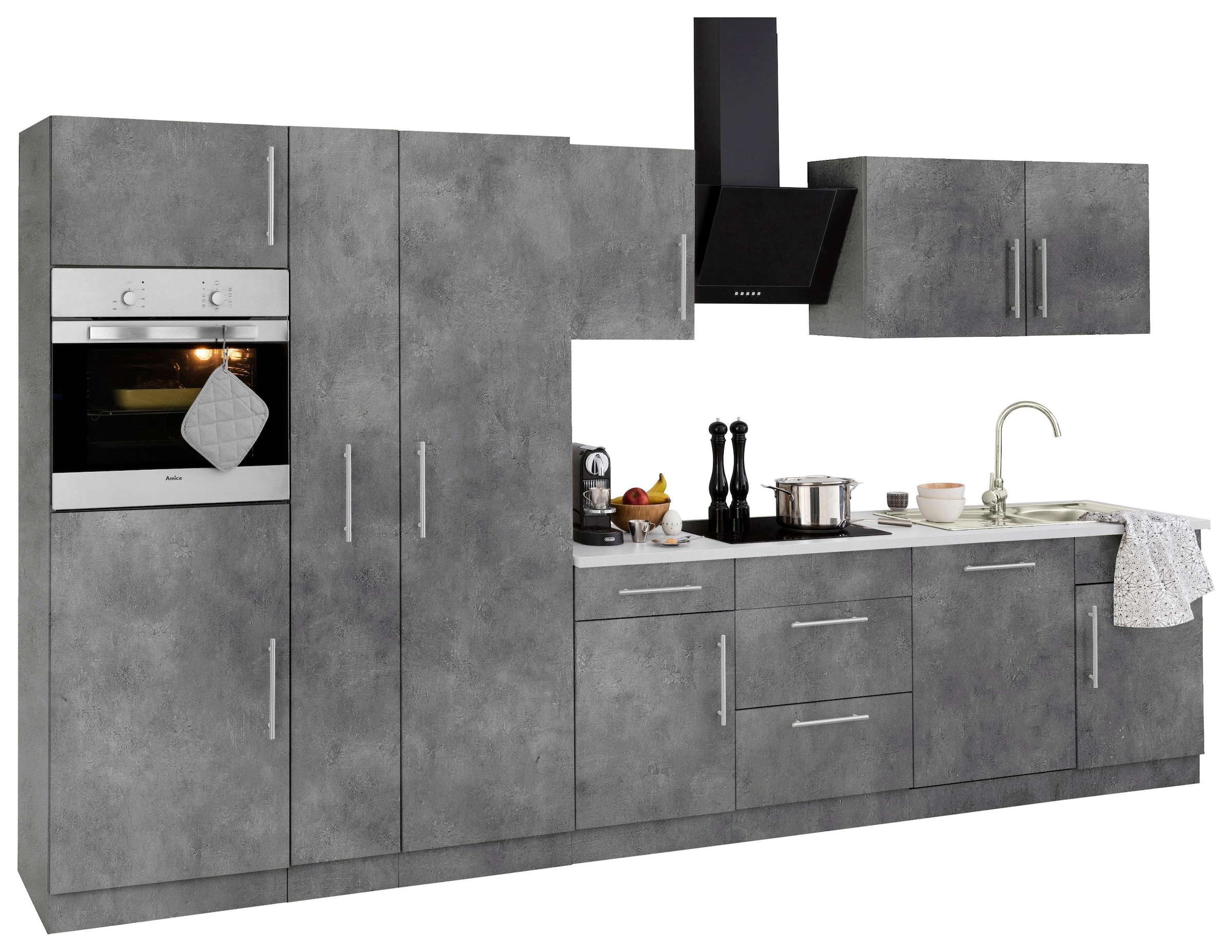 wiho Küchen Kitchenette »Cali« sans appareils électriques, largeur 360 cm
