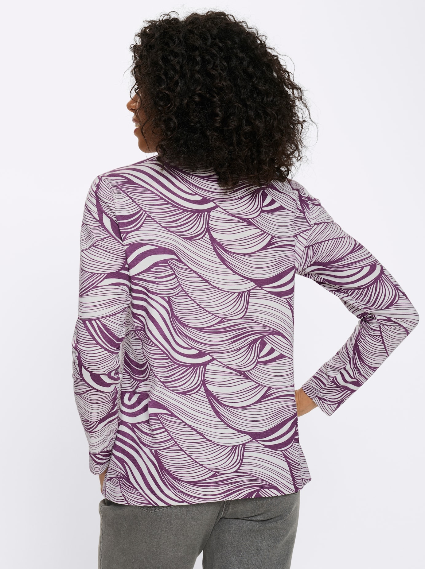   T-shirt à col roulé »Langarm-Shirt« 1