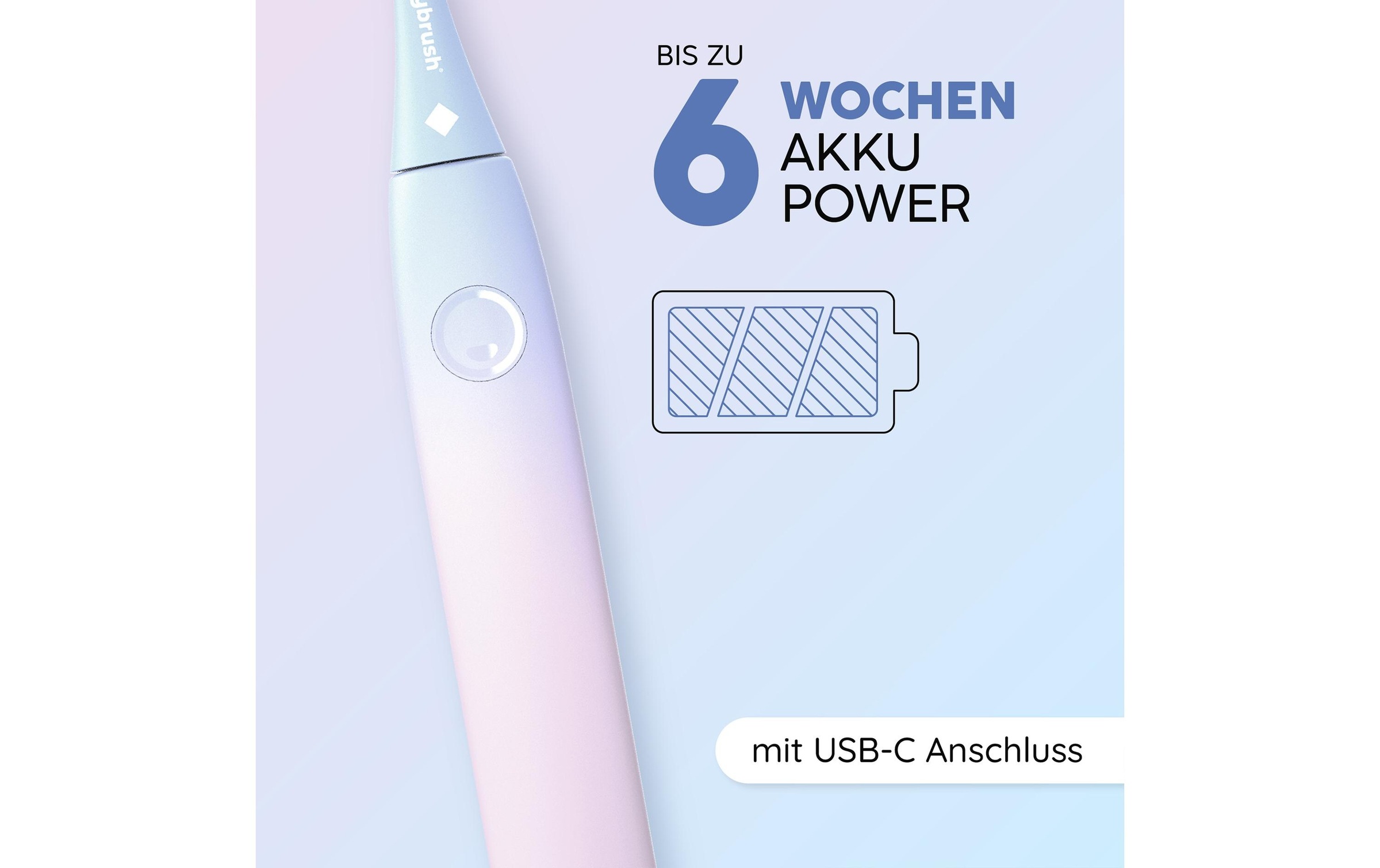 happybrush Schallzahnbürste »Eco Vibe Lite Sunrise«