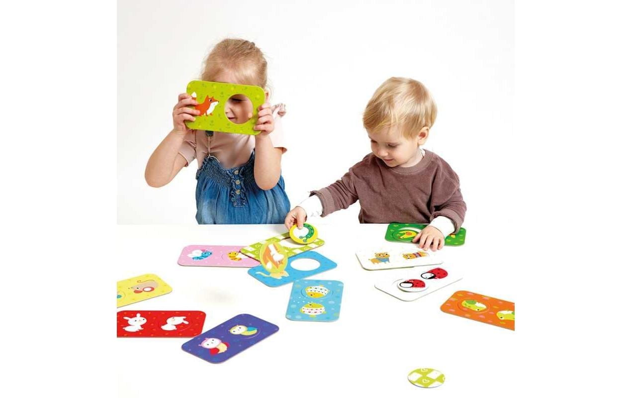   Puzzle »Banana Panda Match The Buddies Pädagogisches Puzzle Pappe 24 Teile« Englisch, Multilingual