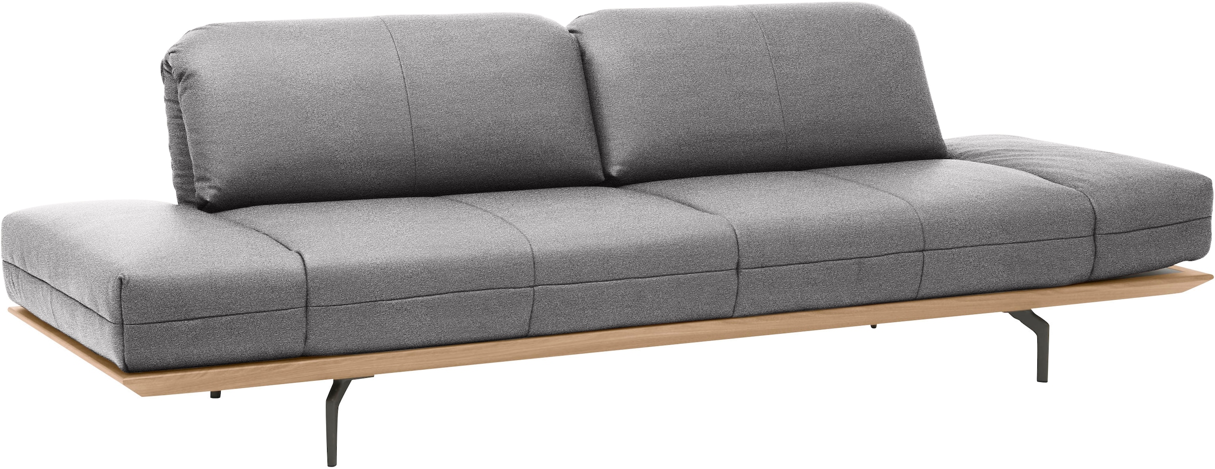 Creation BY ROLF BENZ 3-places »CR.420, Designsofa, Loungesofa« en 2 qualités, cadre en chêne naturel ou noyer, largeur 232 cm