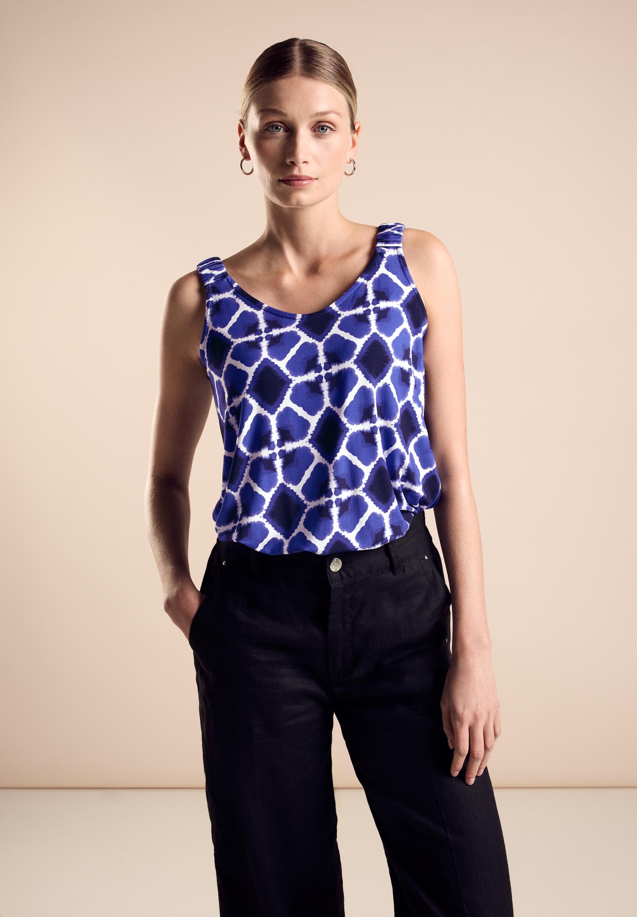 STREET ONE Shirttop mit All-Over Print