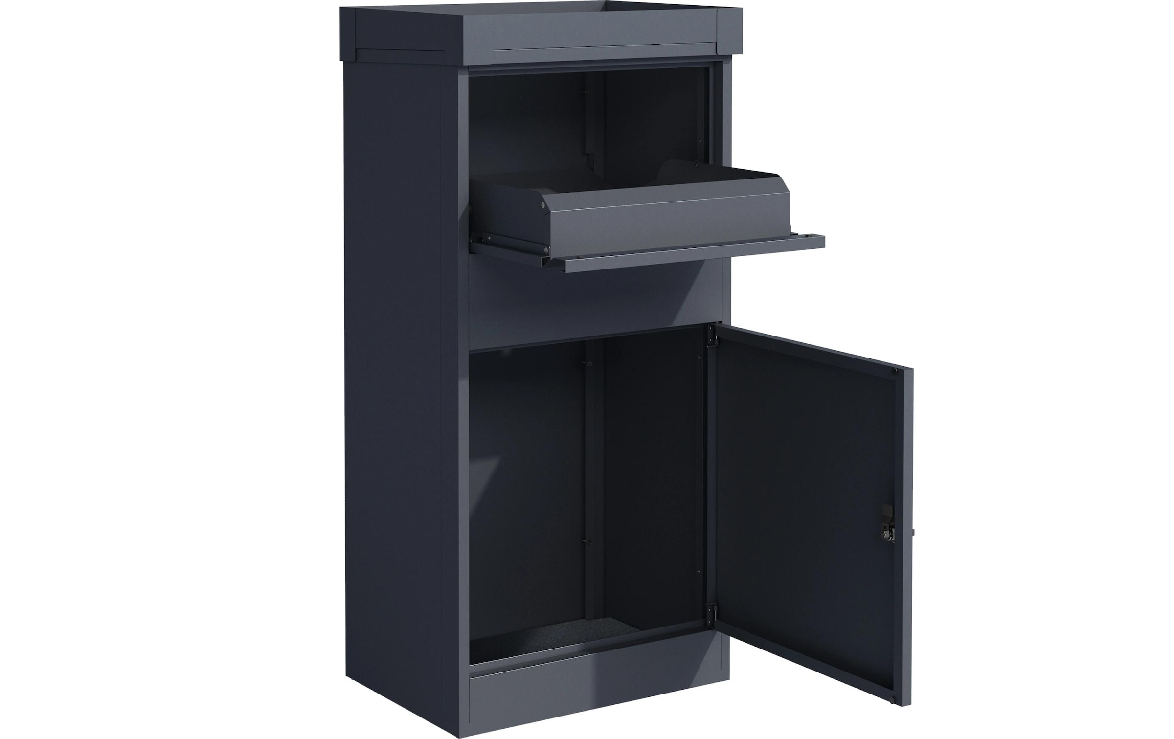 WESTMANN Paketbox »Stahl-Paketbox Piet« Anthrazit, 50x37x105 cm