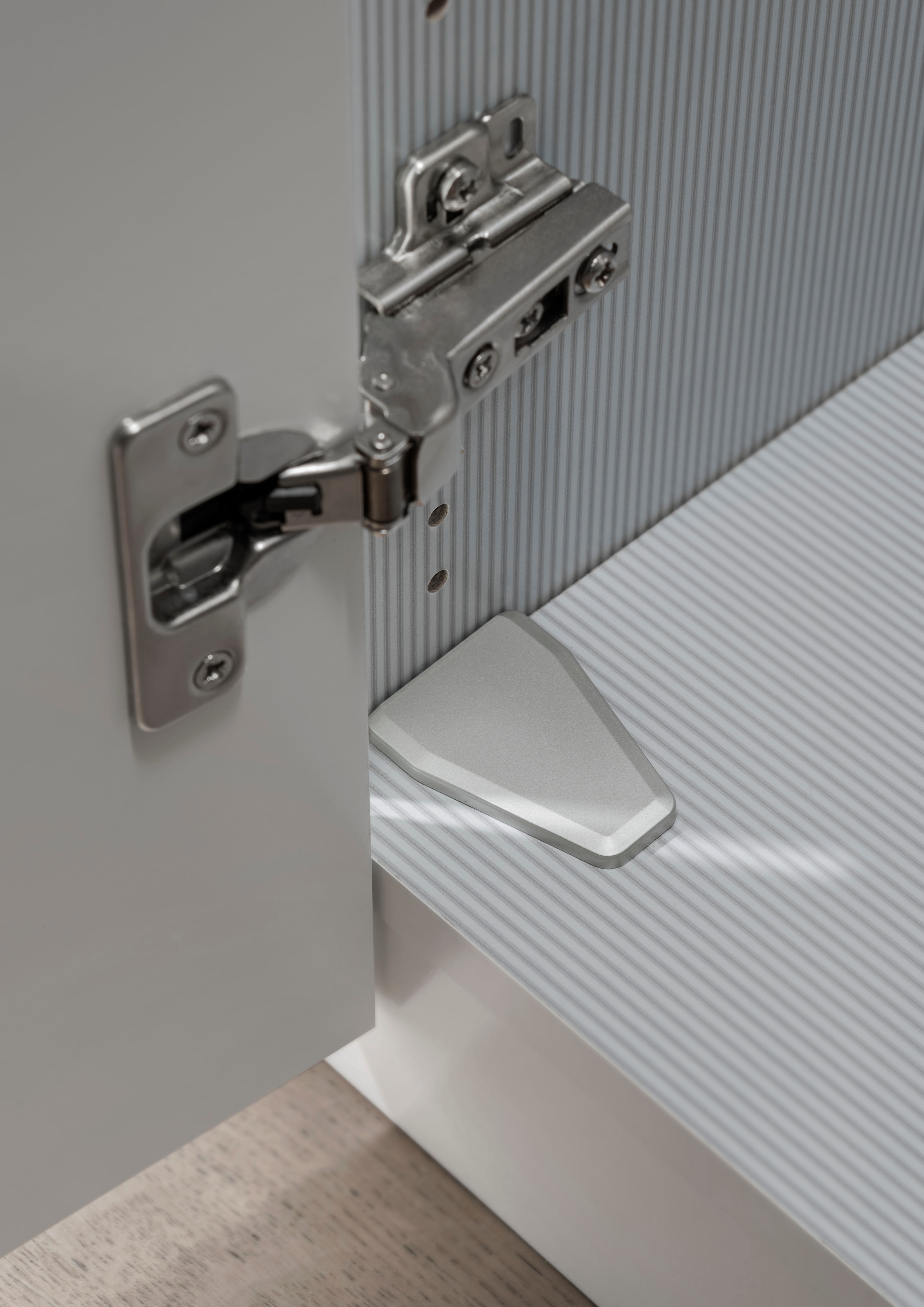 WIEMANN Armoire à portes pliantes »Ohio, Kleiderschrank, Schrank, Garderobe, mit Schubladen, 300 cm« inklusive Einlegeböden & Kleiderstangen, 2 Höhen, MADE IN GERMANY,  inklusive Tür und Schubkastendämpfung, hochwertige Glasfront