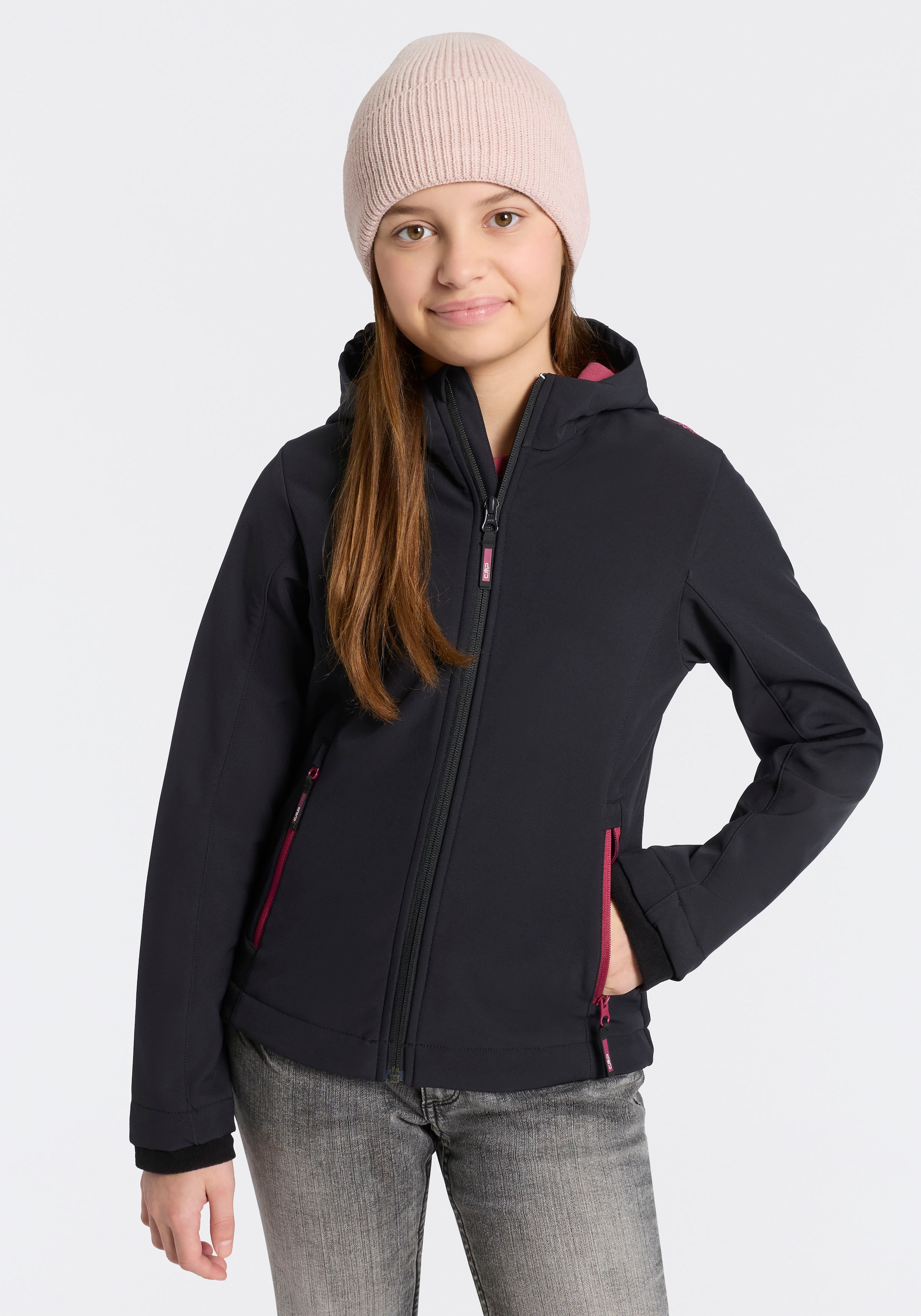CMP Veste softshell »KID G JACKET FIX HOOD für Kinder43405465« mit Kapuze