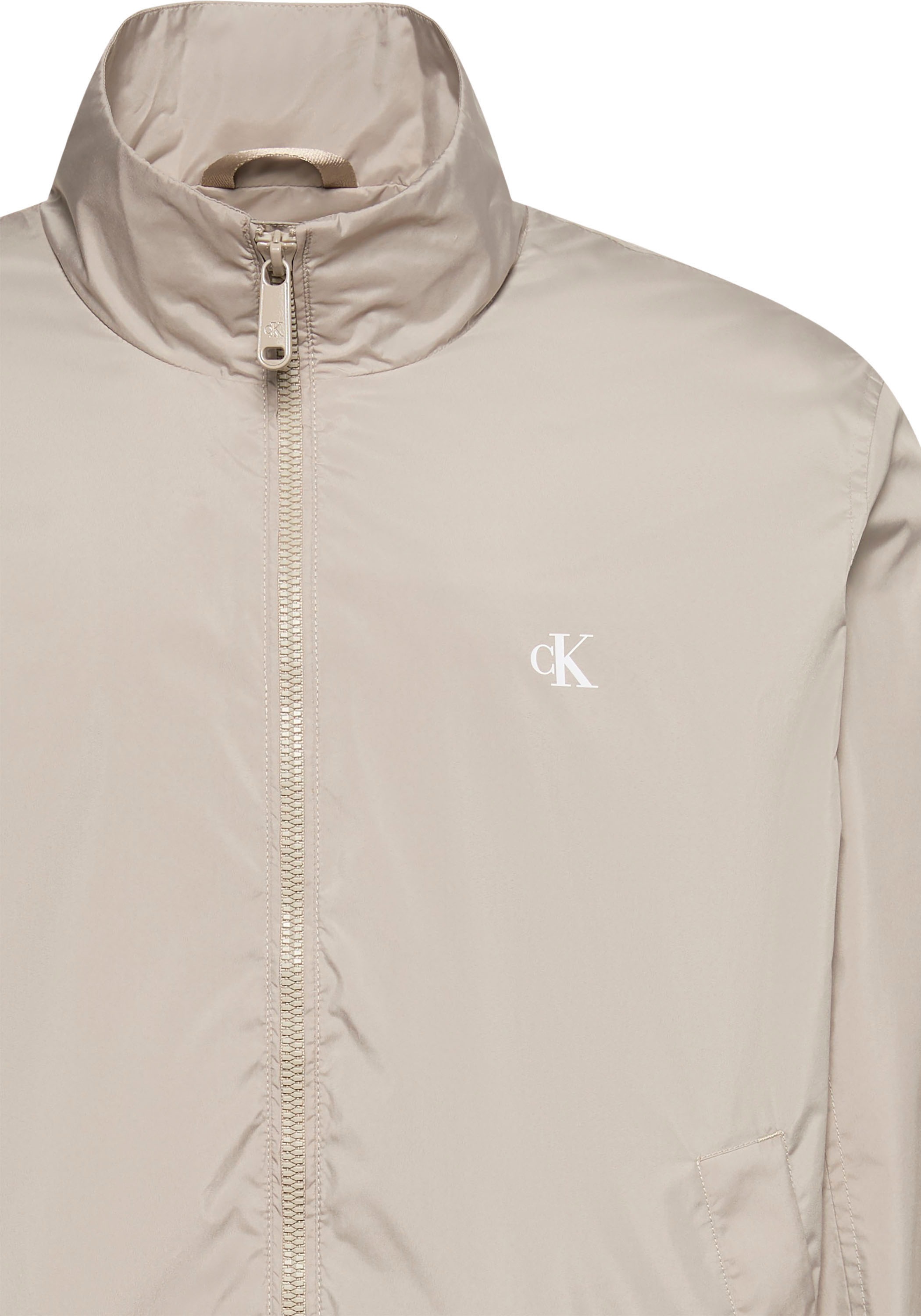 Calvin Klein Jeans Coupe-vent »UNFILLED NYLON« sans capuche coupe régulière avec col montant