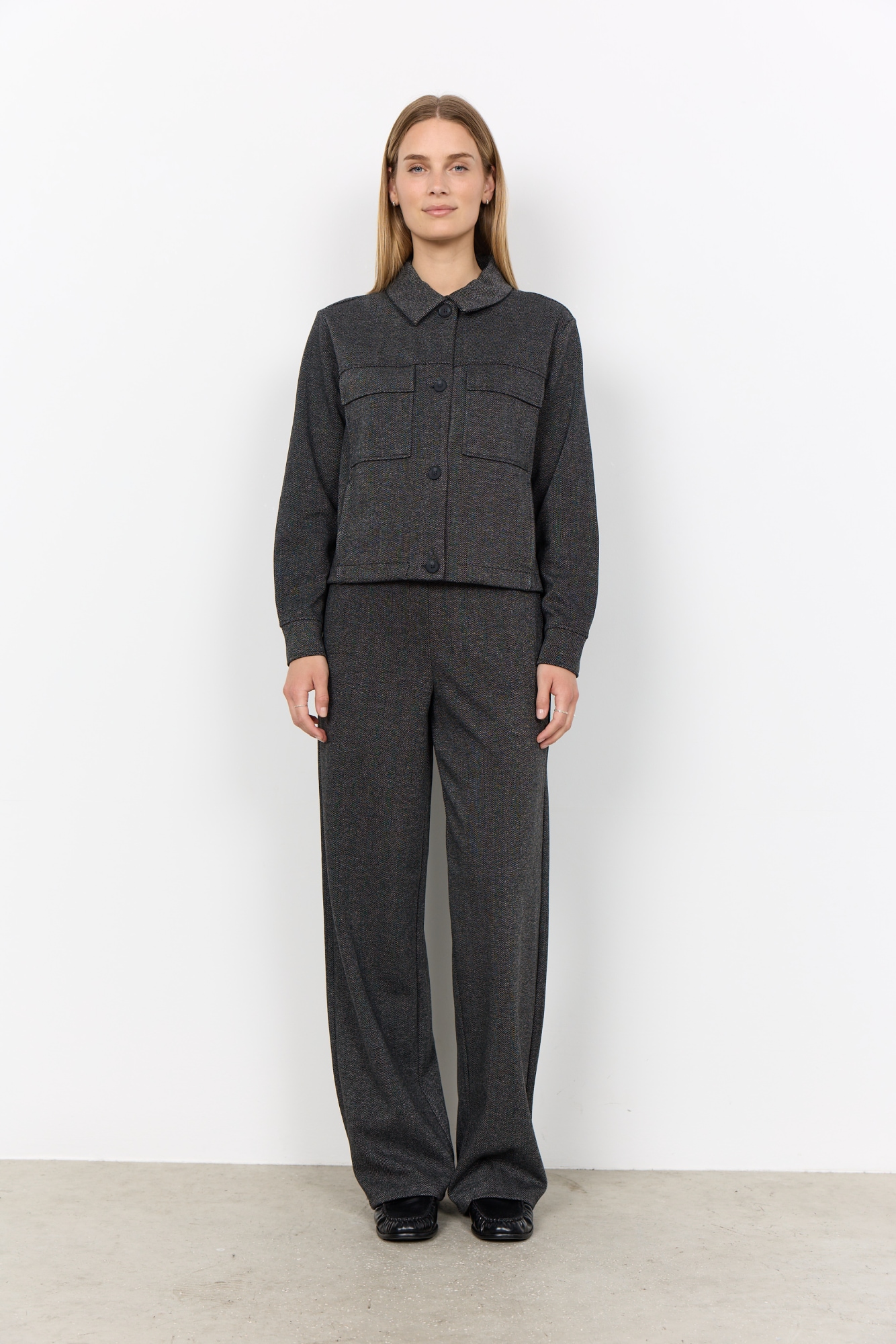soyaconcept Kurzjacke »SC-HEBE 1« Materialmix