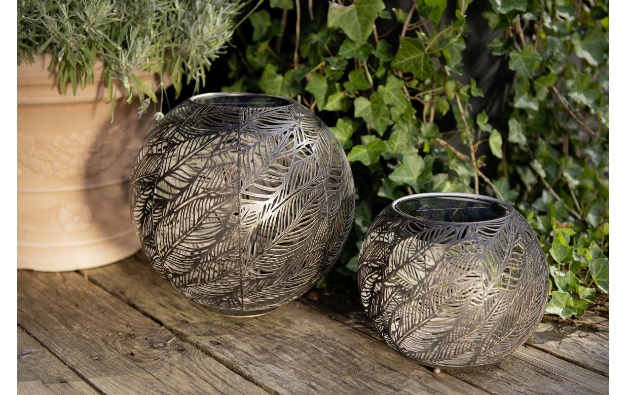 STT LED Solarleuchte »Ball Sombra« Warmweiss