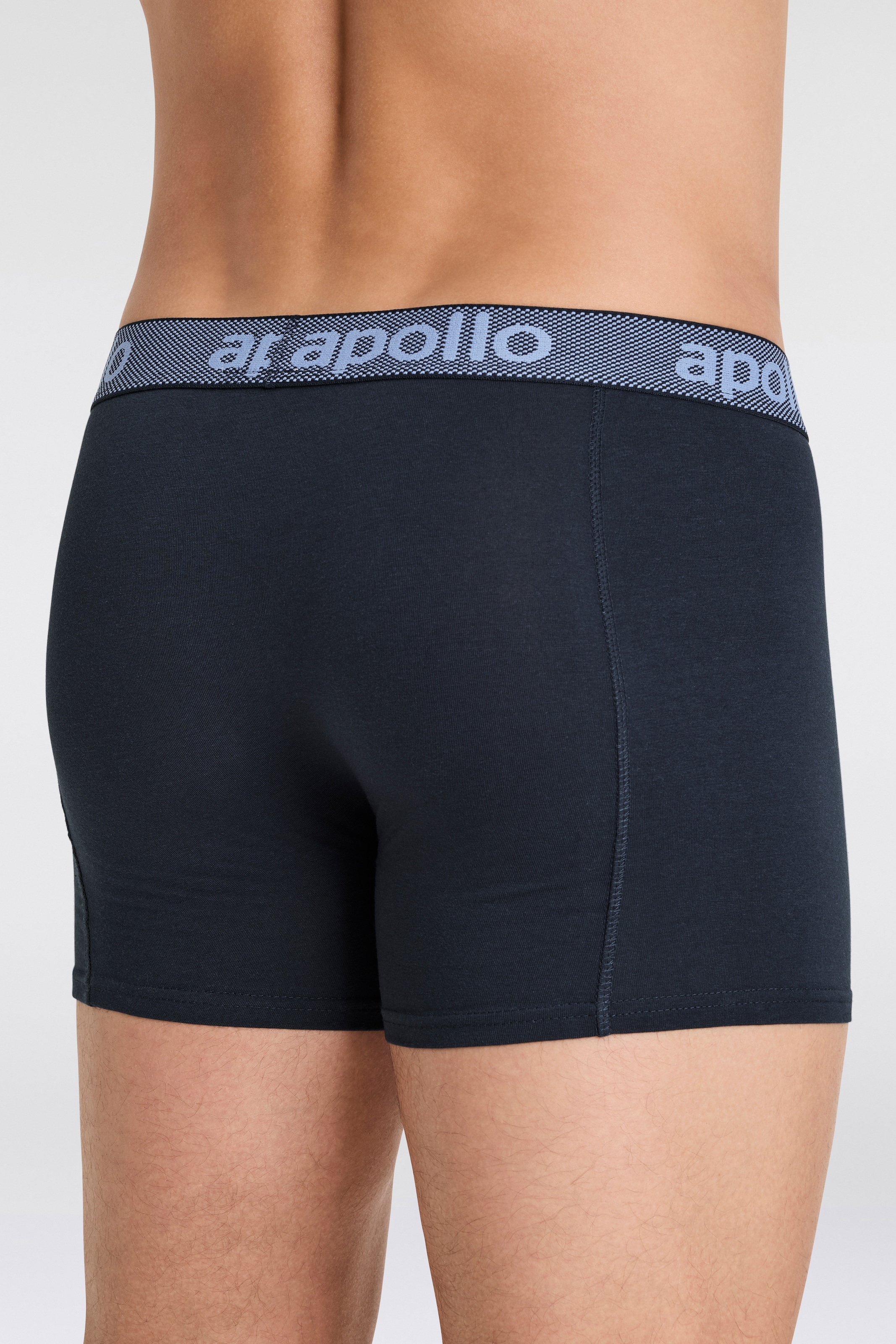 Apollo Boxer »MEN BOXERSHORTS« Spar-Pack, 3er Pack,  mit hohem Baumwollanteil, elastisch und gut an den Körper