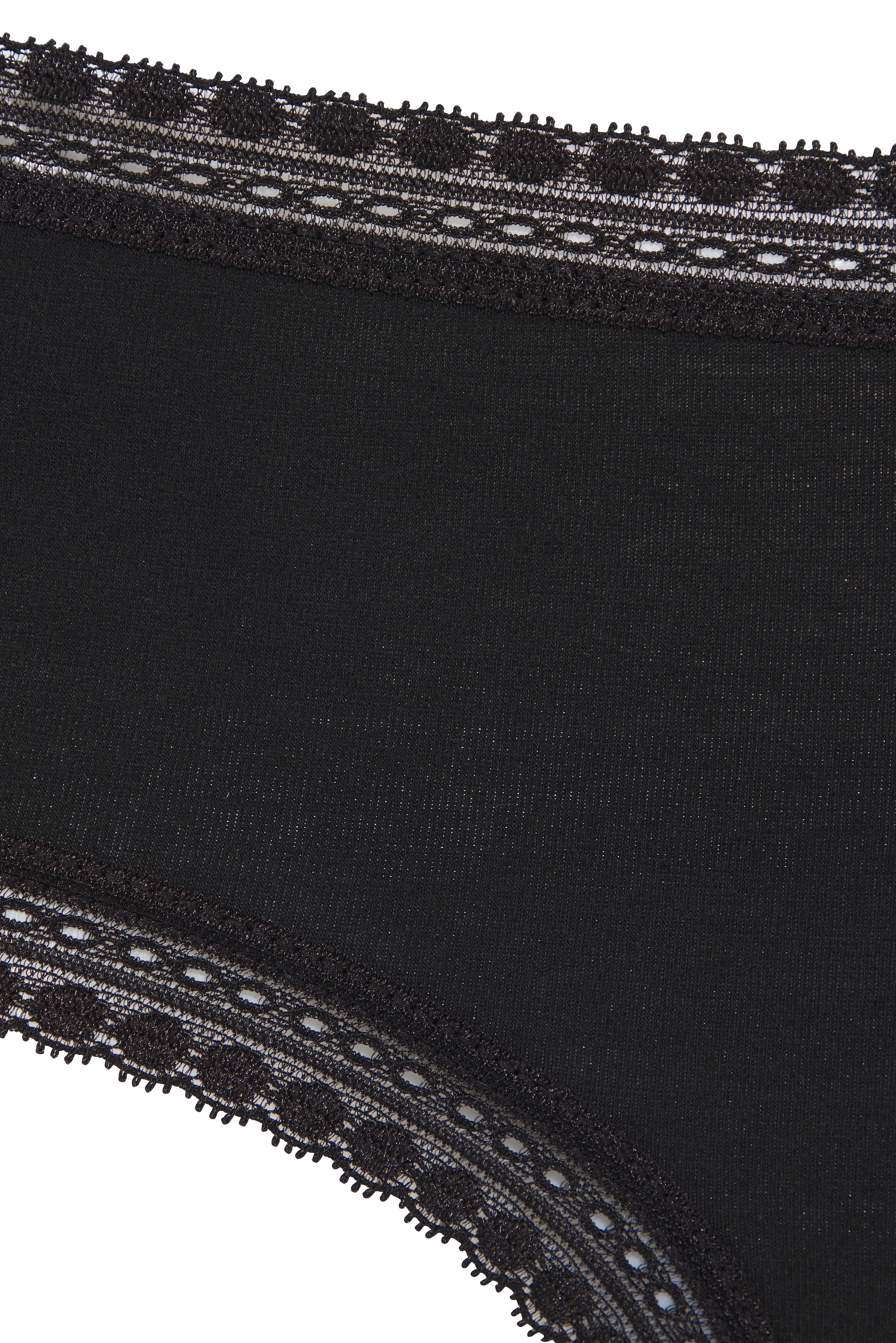 LASCANA Panty 3er-Pack,  aus elastischer Baumwolle mit weicher Spitze
