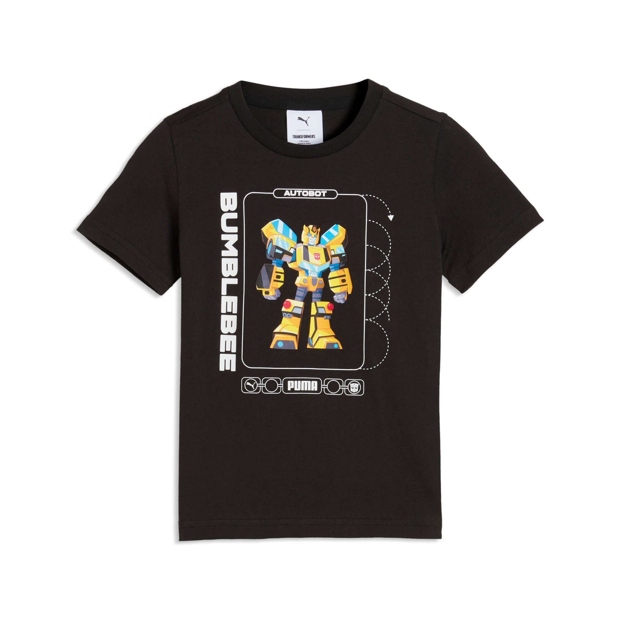 PUMA T-Shirt »X TRANSFORMERS GRAPHIC TEE« für Kinder, Regular Fit, normale Länge, Kurzarmdesign, unifarben