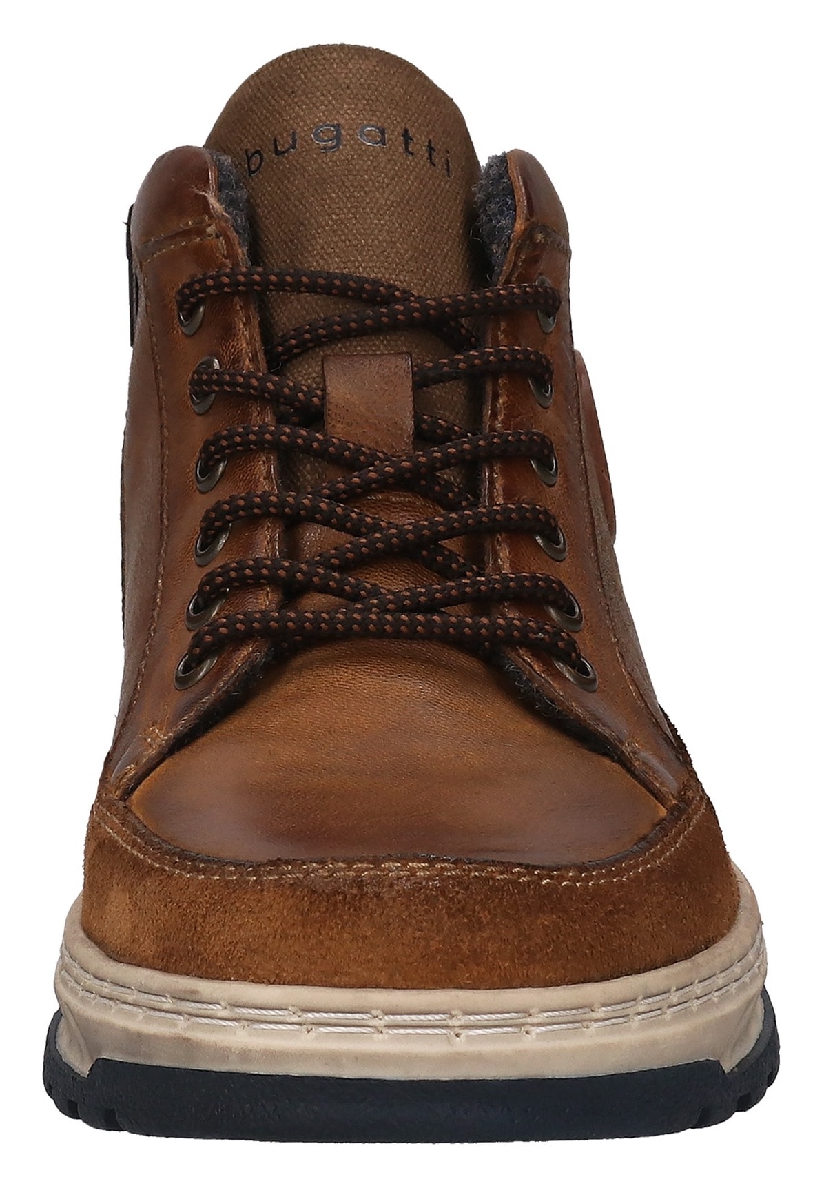 bugatti Bottines à lacets  High Top Sneaker, Stiefelette mit Innenreissverschluss