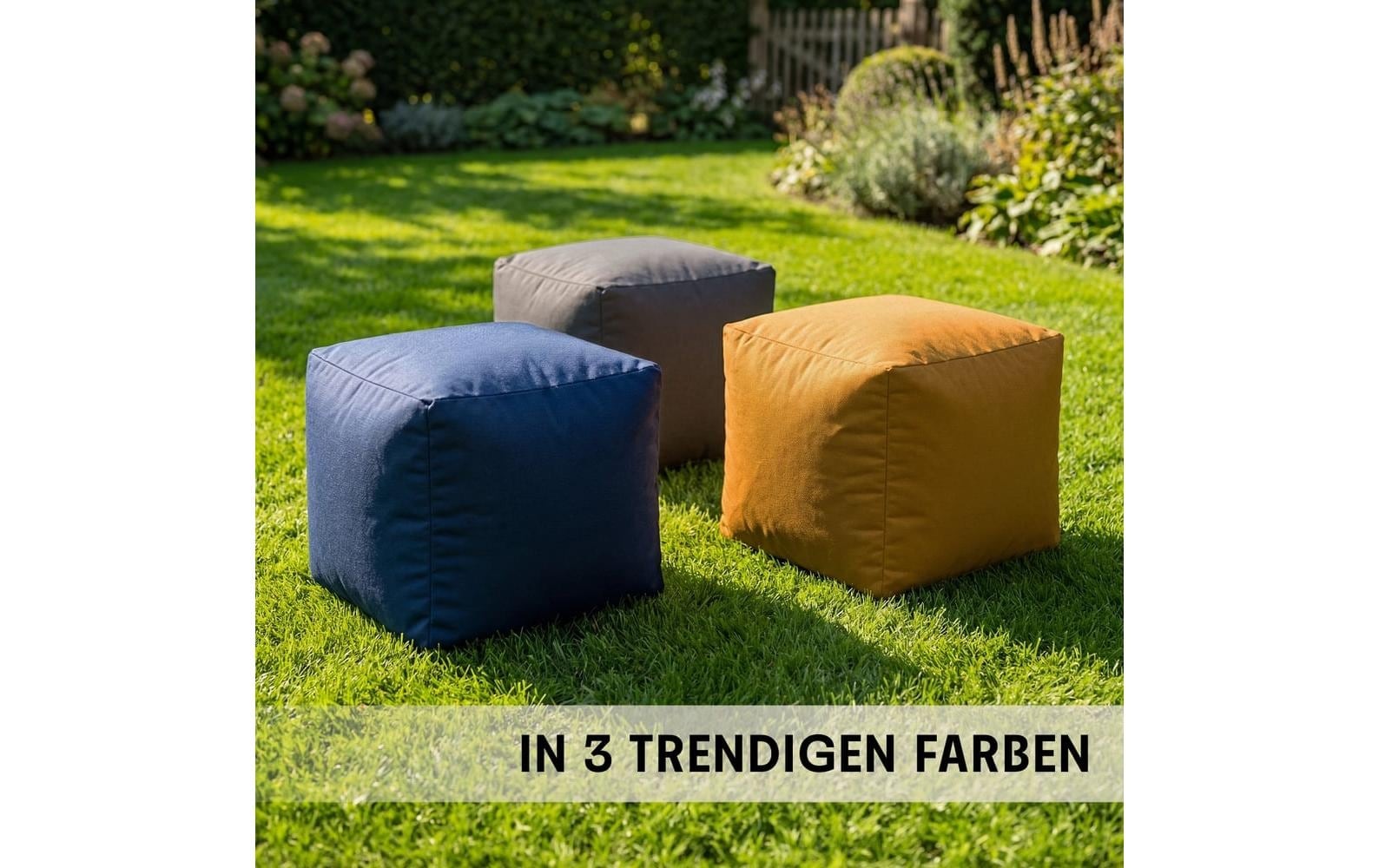 Urbanara Sitzsack »Basic-Outdoor, 85 l«