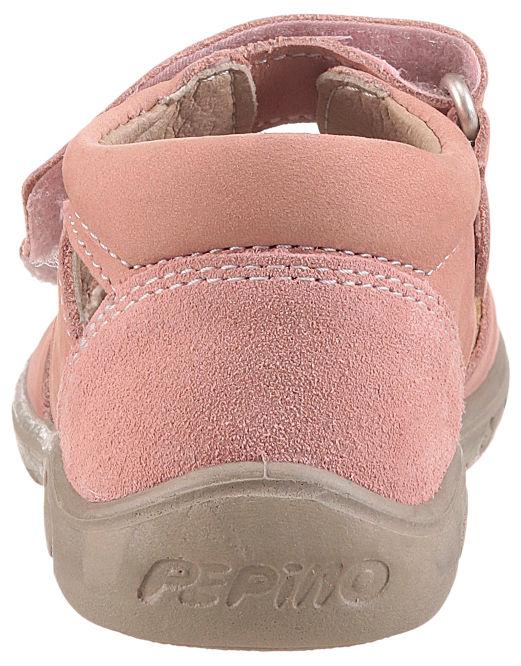 PEPINO by RICOSTA Lauflernschuh »Mimi WMS: mittel«  Sandalette mit Klett und Stickerei, Grössenschablone zum Download