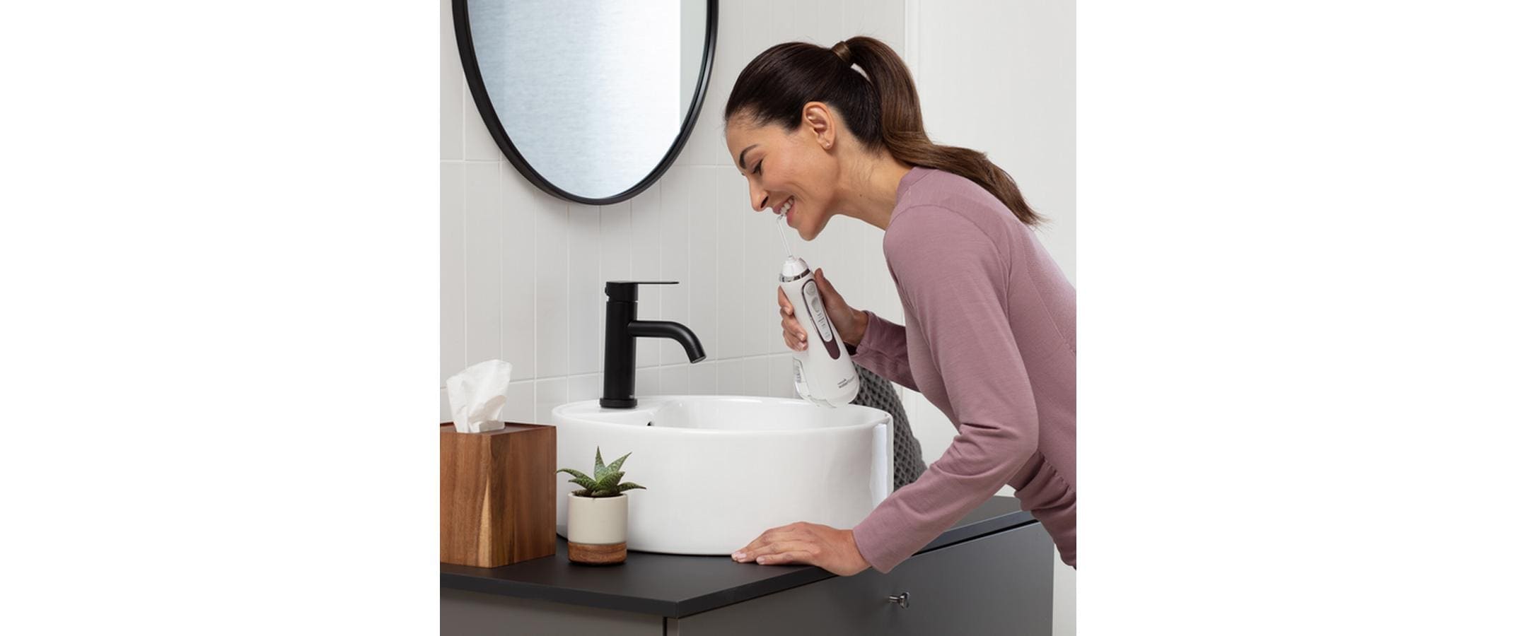 Waterpik Munddusche »WP-580E Kabellos 210 ml 3 Stufen«