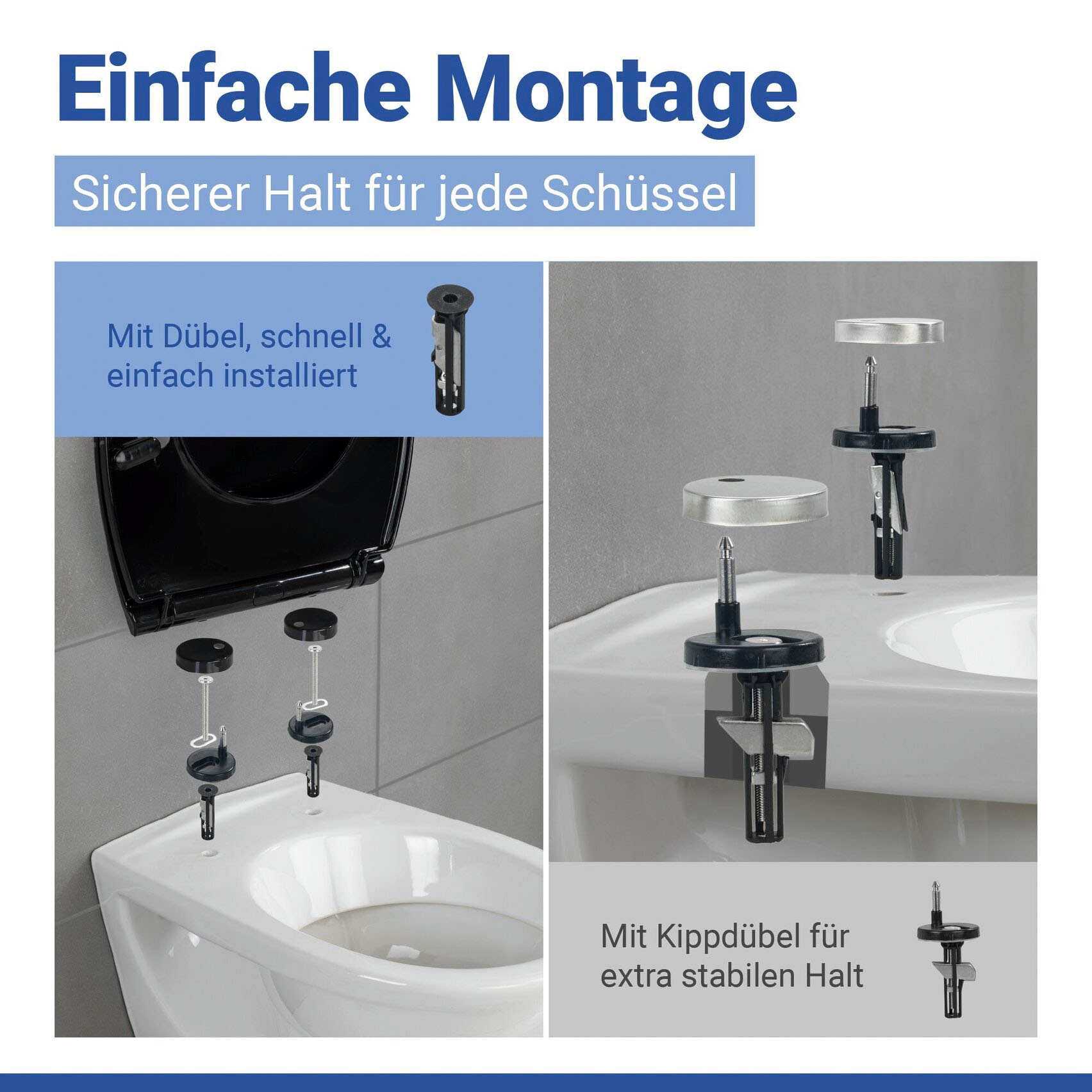 WENKO Siège de WC »KOS«