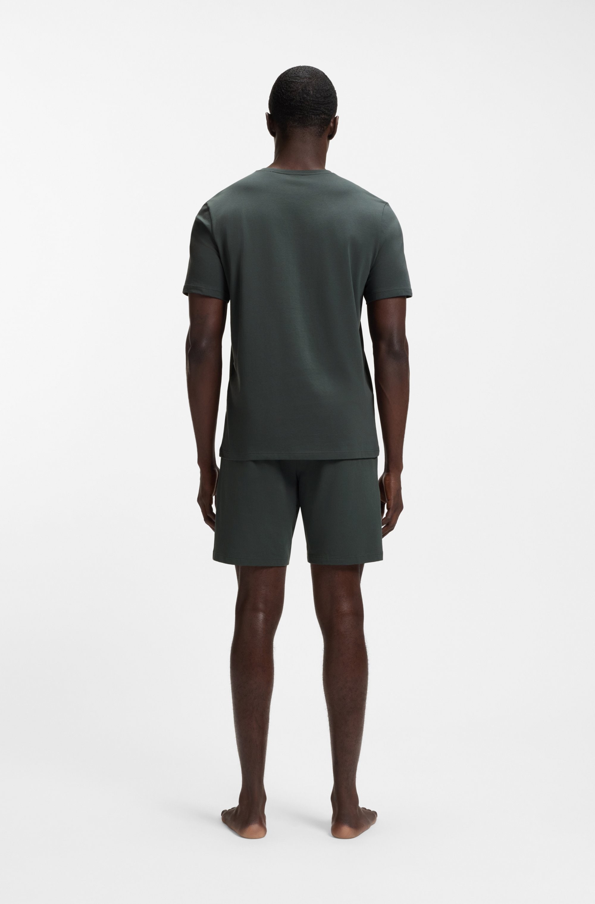 BOSS T-shirt »Mix&Match T-Shirt R« mit Logostickerei