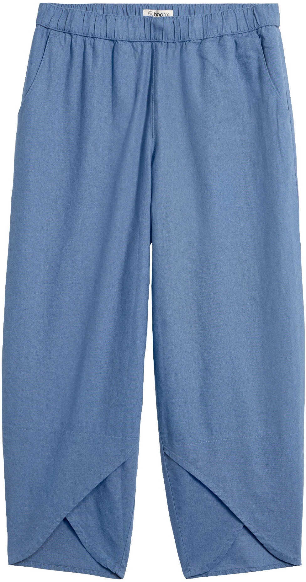 bonprix 3/4-Hose »3/4-Hose aus leichtem Leinen-Mix«  aus Leinen-Mix, mit Seitenschlitzen, Regular Fit, casual Stil