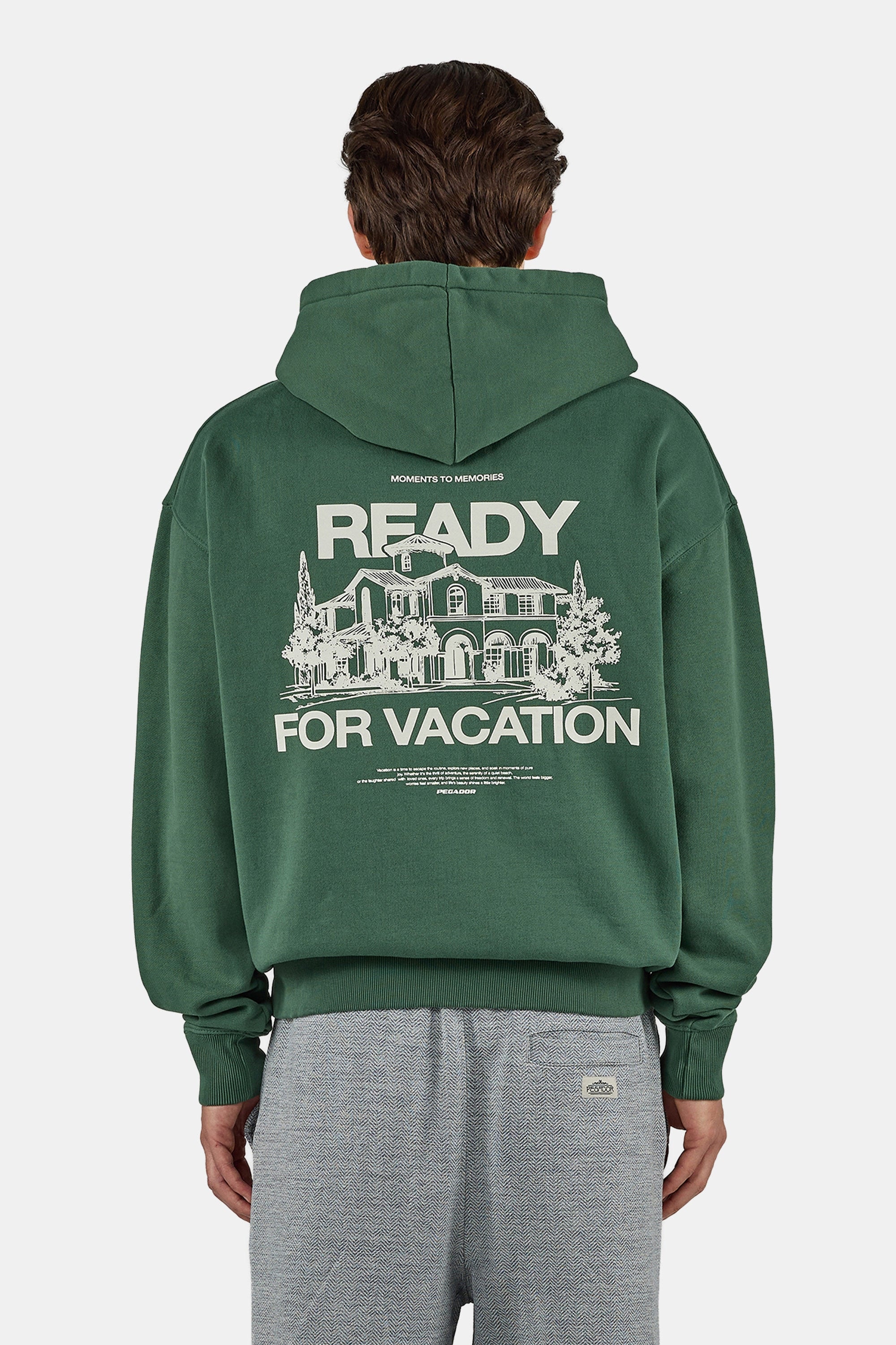 PEGADOR Sweat à capuche »Bovec Oversized Hoodie«, mélange de coton, oversize

