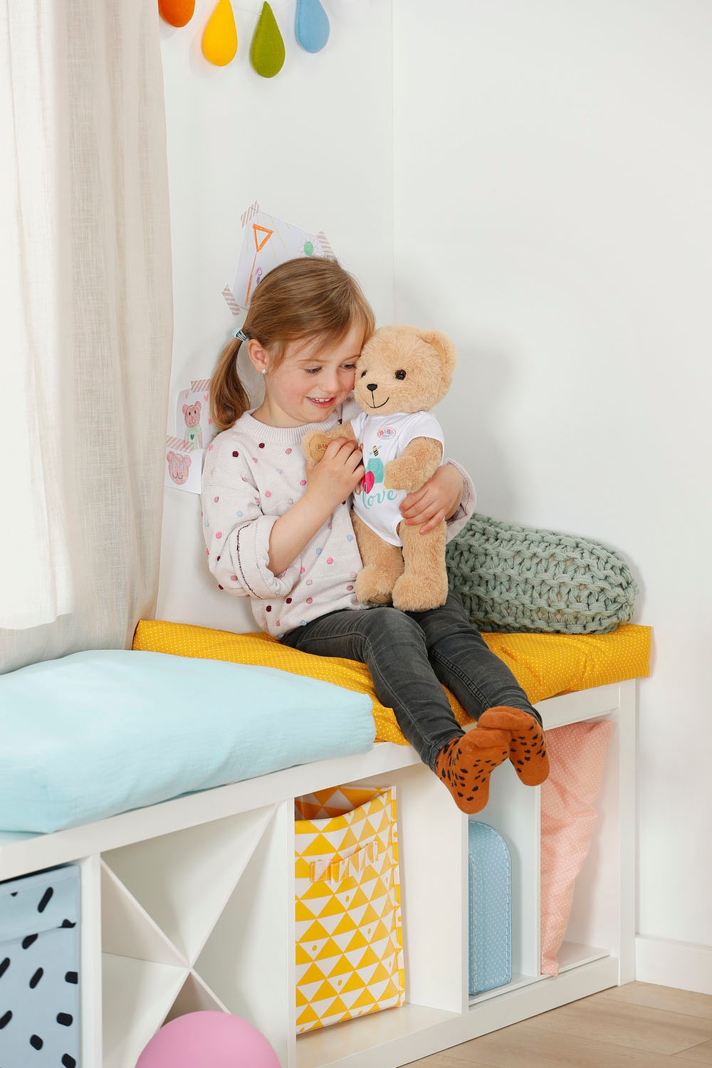 Baby Born Figurine en peluche »Singender Teddy, Deutsch«