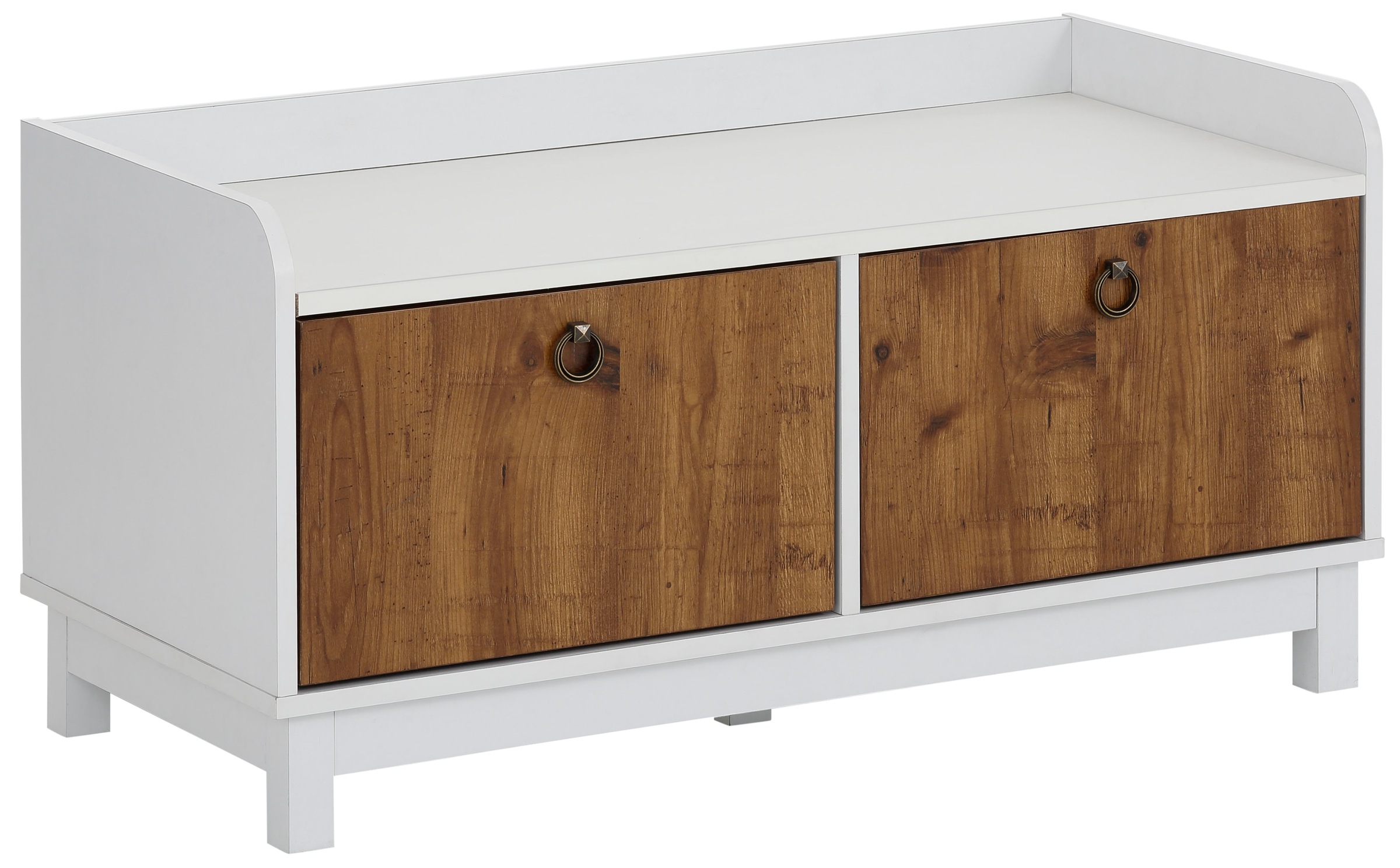 Home affaire Banc »Goslar« mit schönen Metallgriffen, folierter Holzwerkstoff, Breite 92 cm