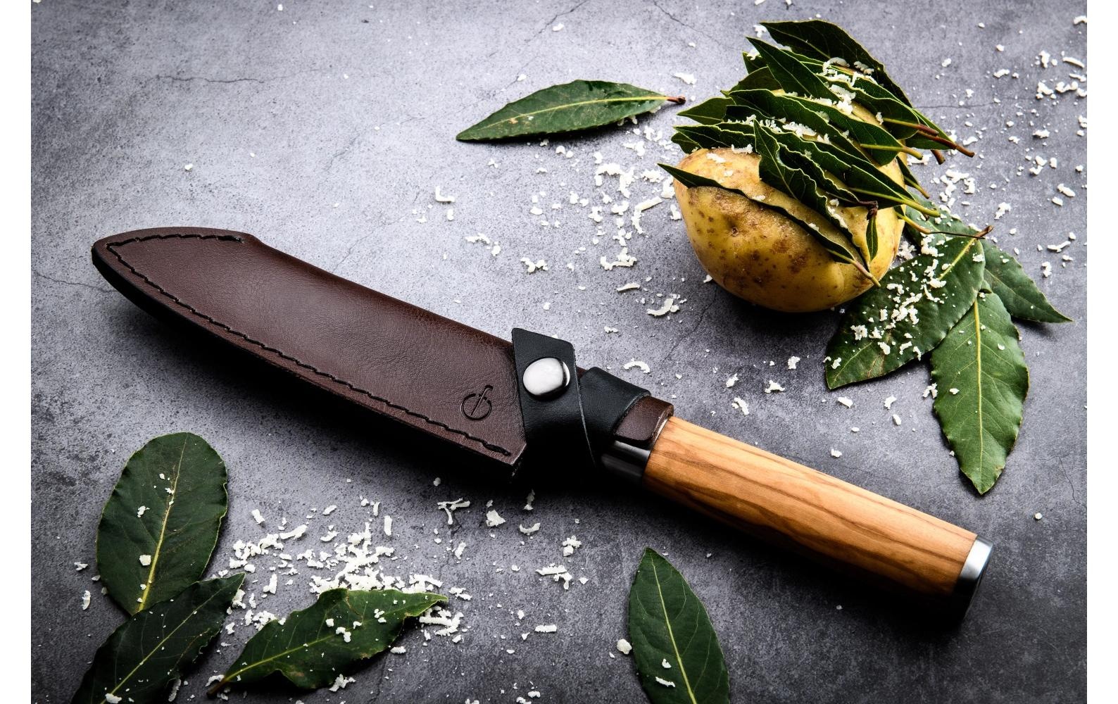   Couteau Santoku »Forged Olive 13 cm«
