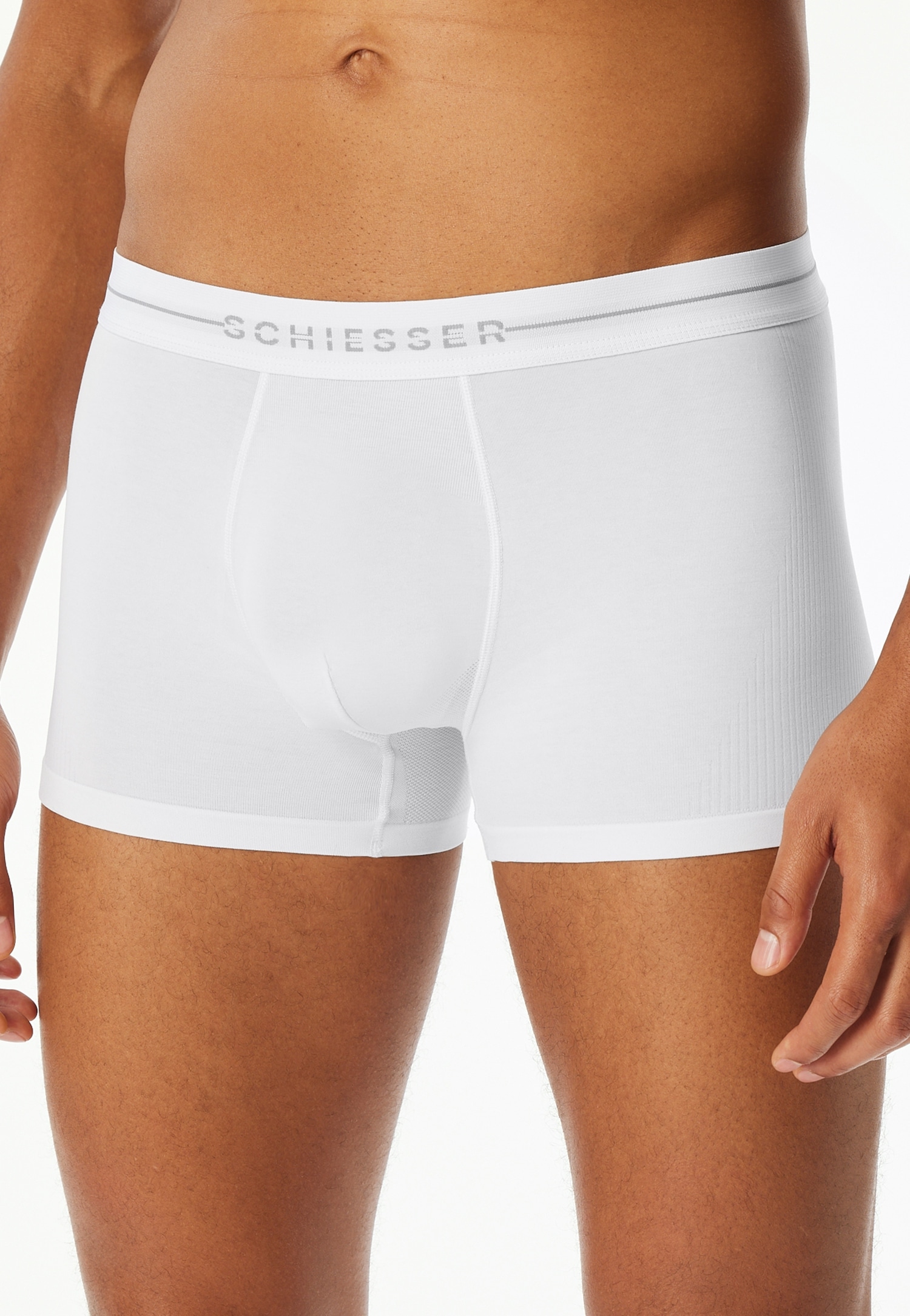 Schiesser Boxershorts »Cotton Flex« Baumwollmischung, ohne störende Seitennähte, superweich