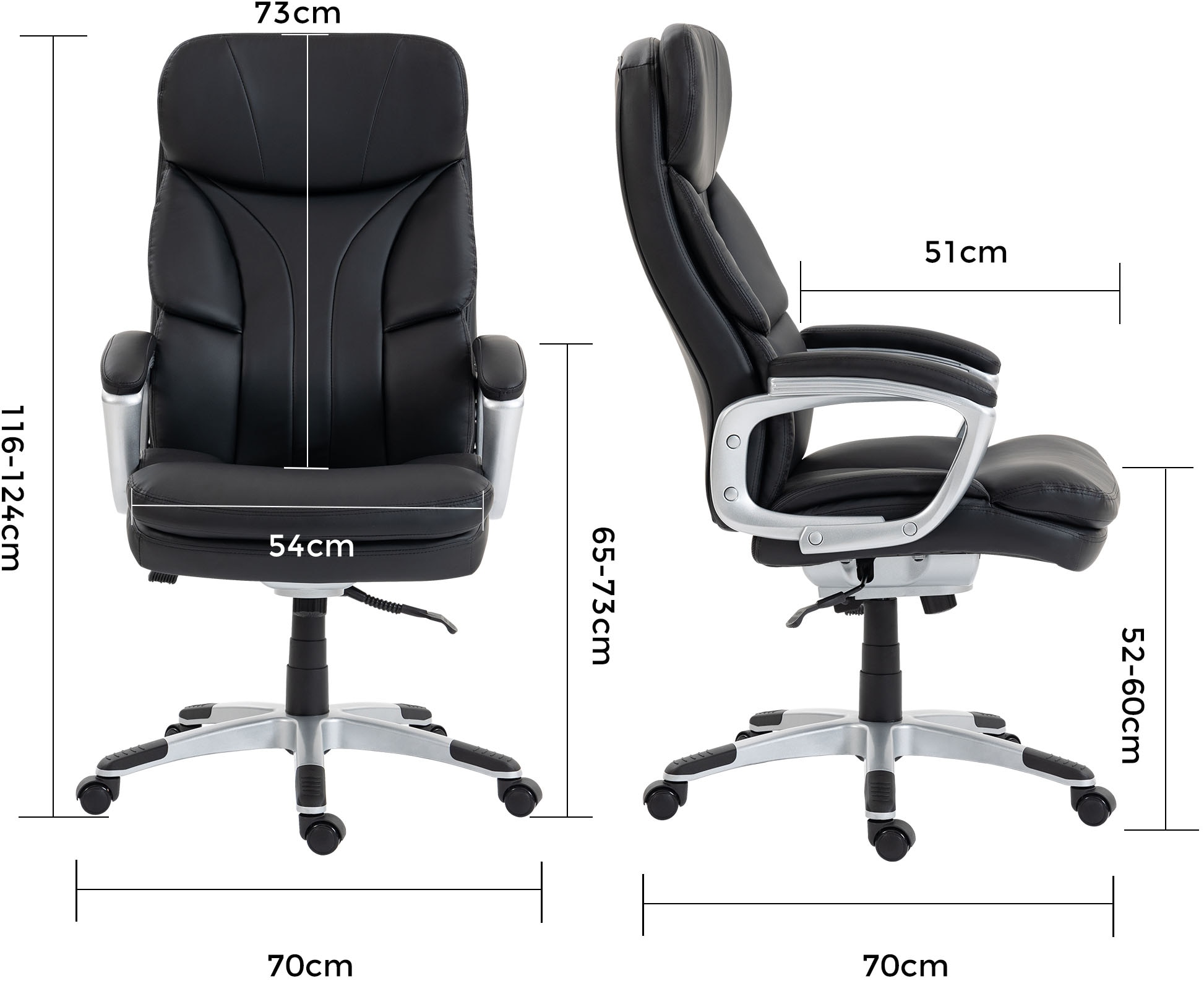 Duo Collection Fauteuil de direction »Theodor XXL« () supporte jusqu'à 150 KG