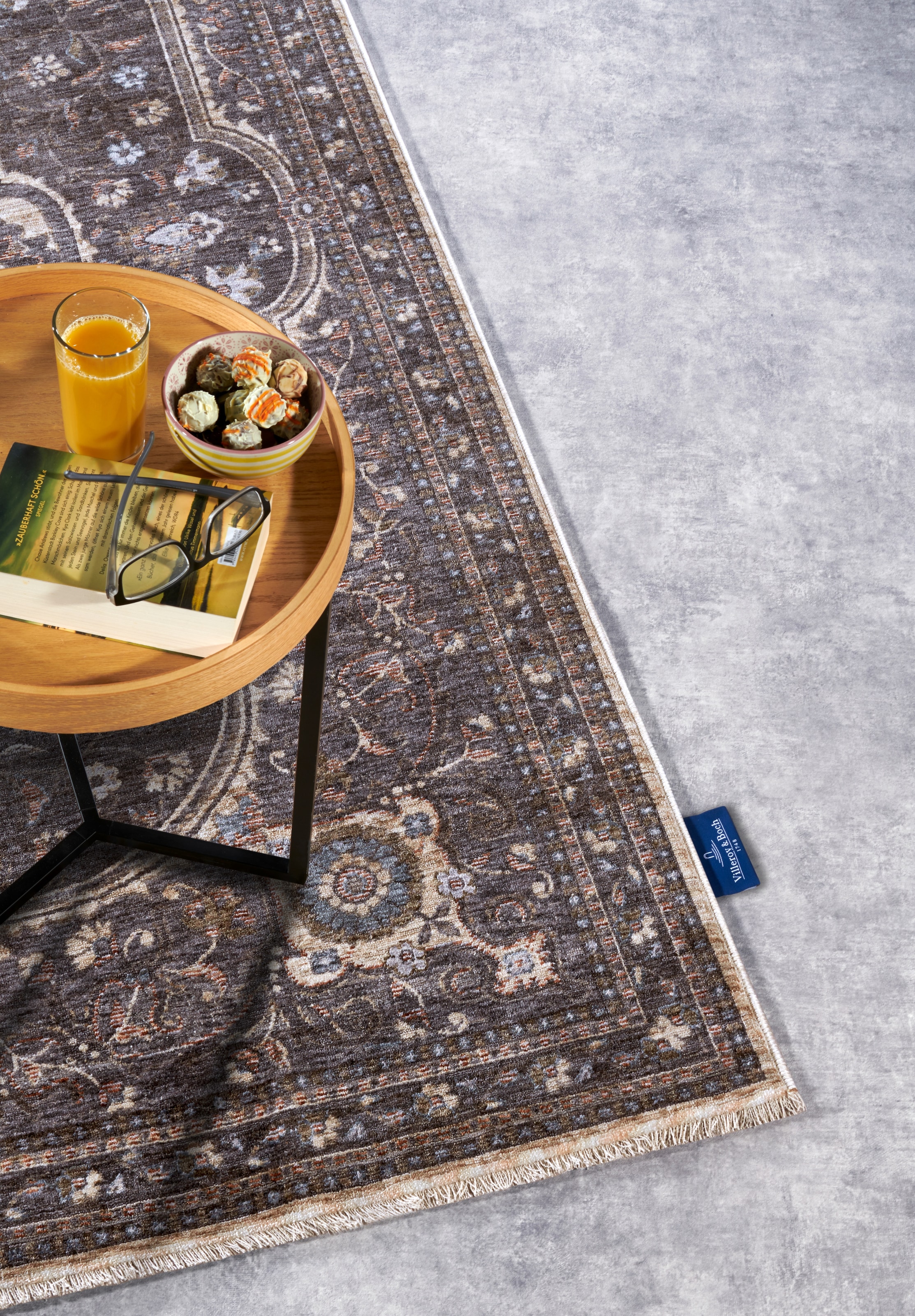 Villeroy & Boch Teppich »Renata« rechteckig 7 mm Höhe Läufer, Orientalisch, Fransen, Wohnzimmer, Schlafzimmer, Vintage