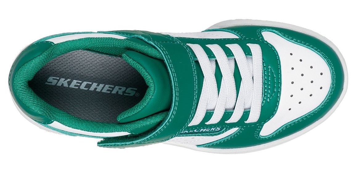 Skechers Sneaker »QUICK STREET«  , Retro Sneaker mit Klettverschluss, Grössenschablone zum Download