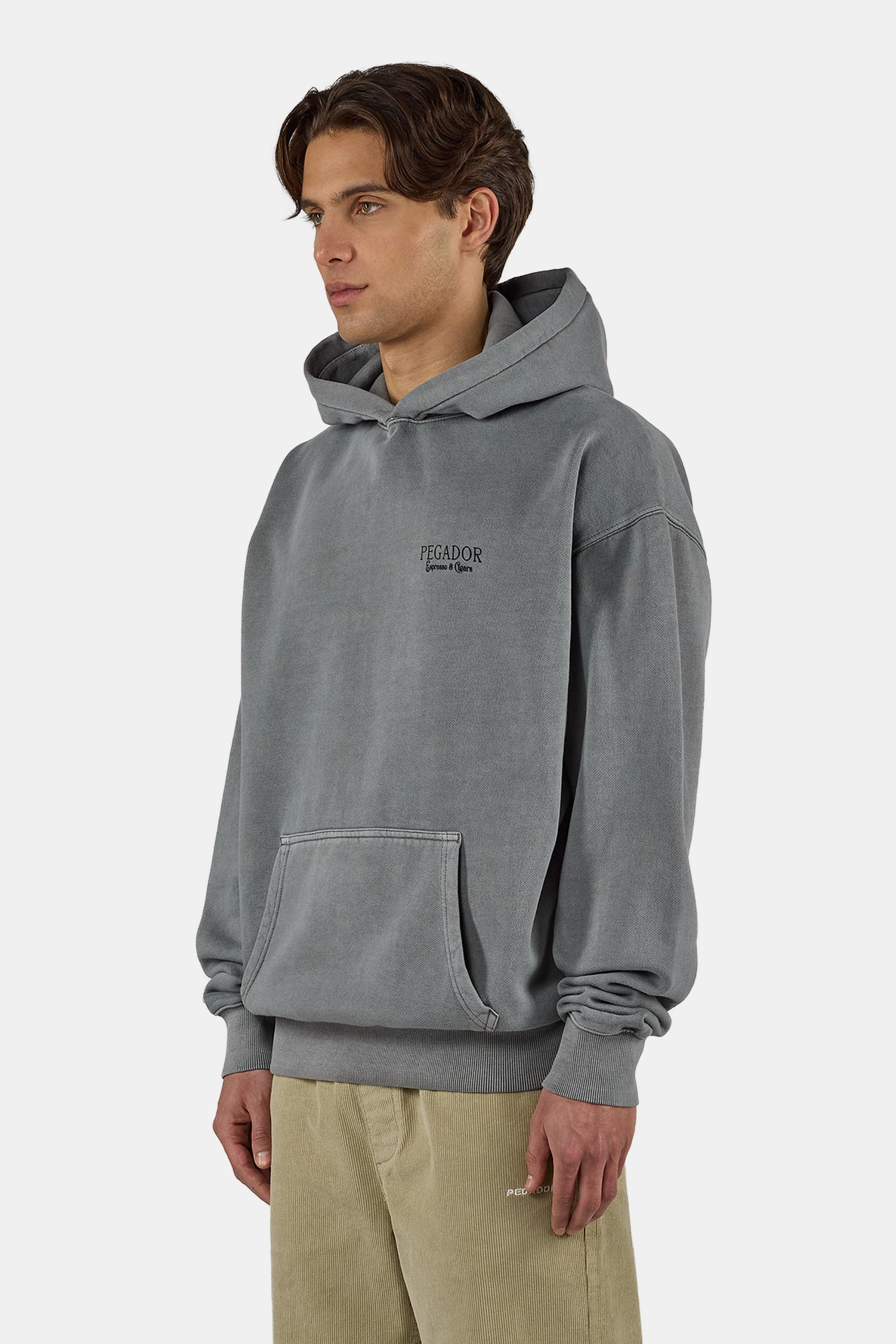 PEGADOR Sweat à capuche »Dragor Oversized Hoodie«, mélange de coton, oversize
