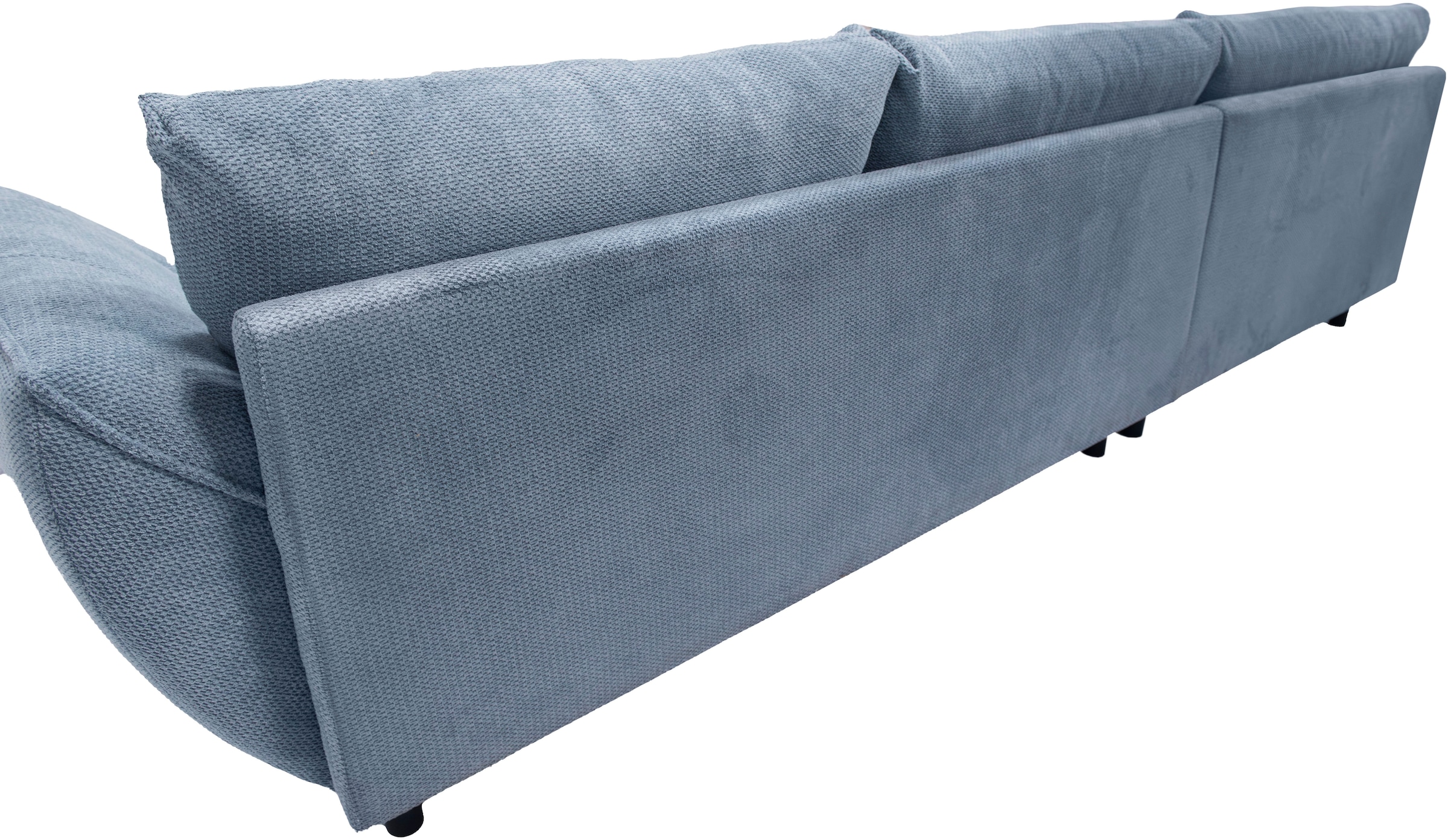 exxpo - sofa fashion Canapé d'angle »Biarritz modern und elegantes Mega Sofa mit tollem Sitzkomfort, L-Form« XXL– Longchair Ecke in hochwertiger Verarbeitung, Stellmasse 324x203 cm