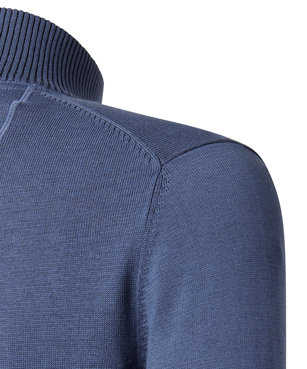 Pierre Cardin Pull en tricot mit Troyer Kragen