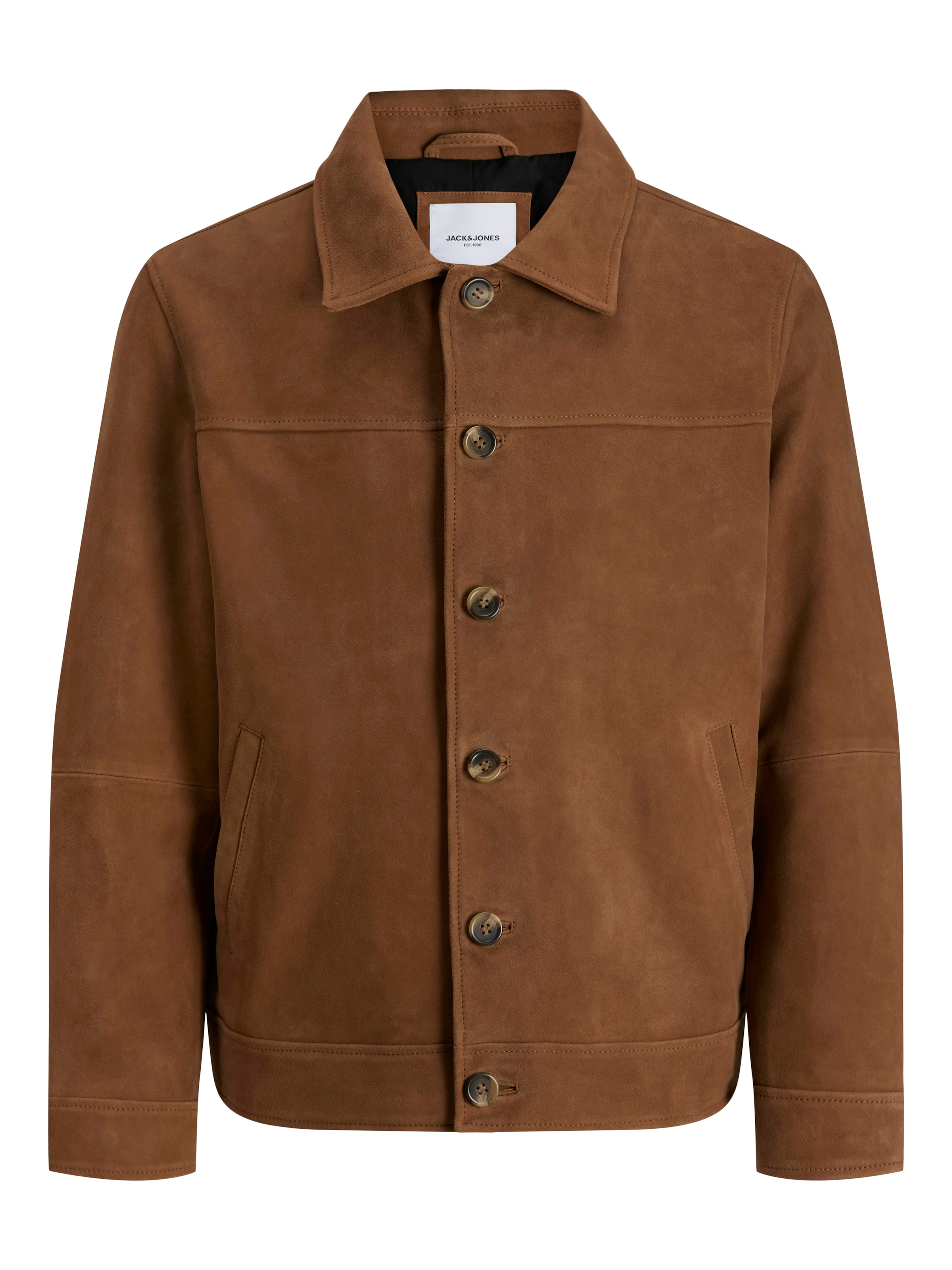 Jack & Jones Hemdjacke »JJECASABLANCA SHACKET SN« mit auffälliger Knopfleiste